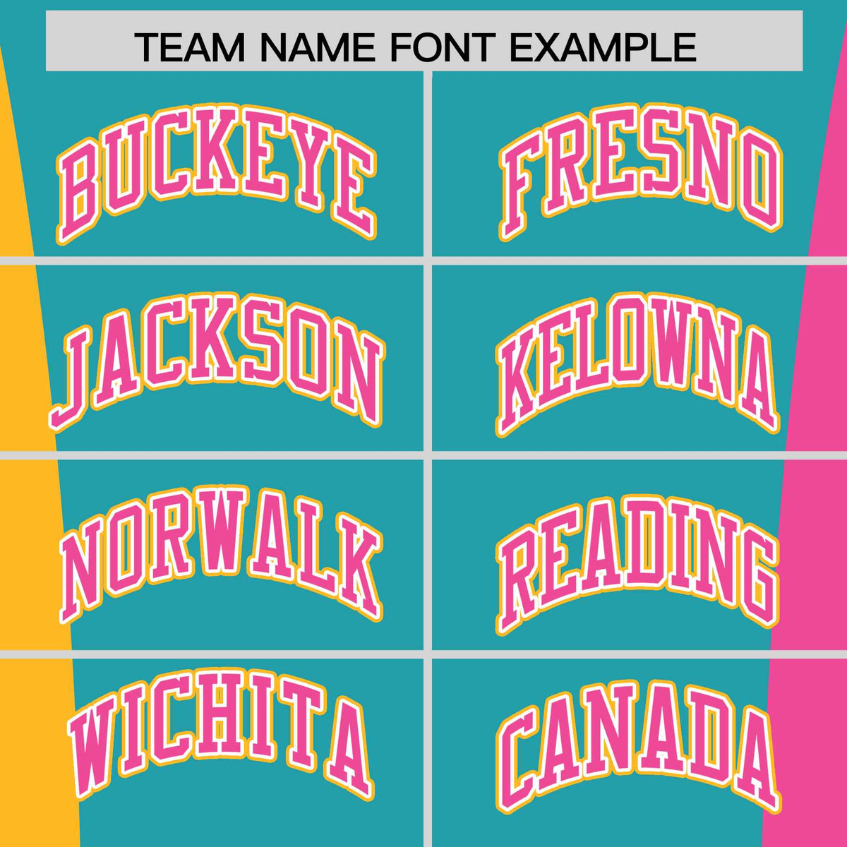 Custom Aqua Yellow Pink Personalization Varsity Full-Snap Three Color Blocks Letterman Jacket