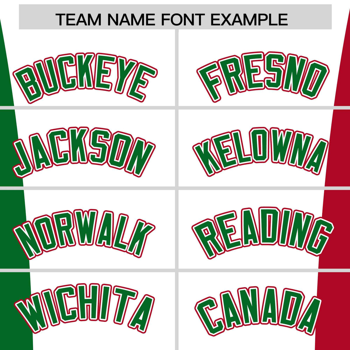 Custom White Kelly Green Red Personalization Varsity Full-Snap Three Color Blocks Letterman Jacket