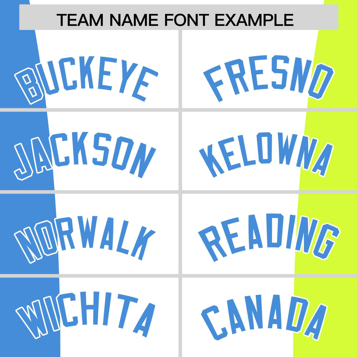 Custom Orange Powder Blue Fluorescent Green Personalization Varsity Full-Snap Three Color Blocks Letterman Jacket