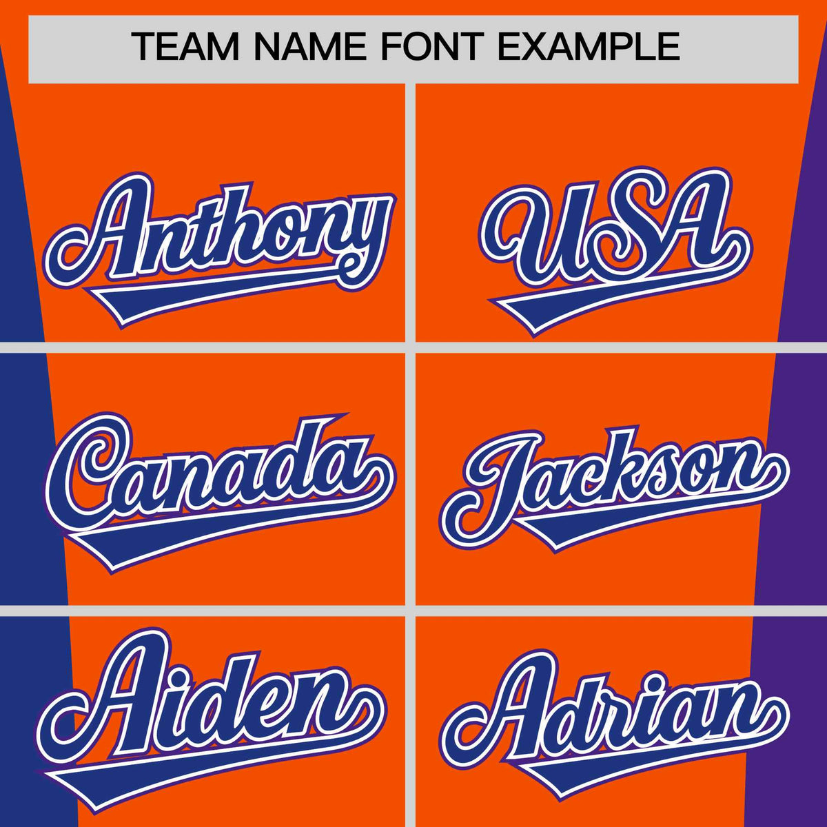 Custom Orange Royal Blue Purple Personalization Varsity Full-Snap Three Color Blocks Letterman Jacket| KXKSHOP