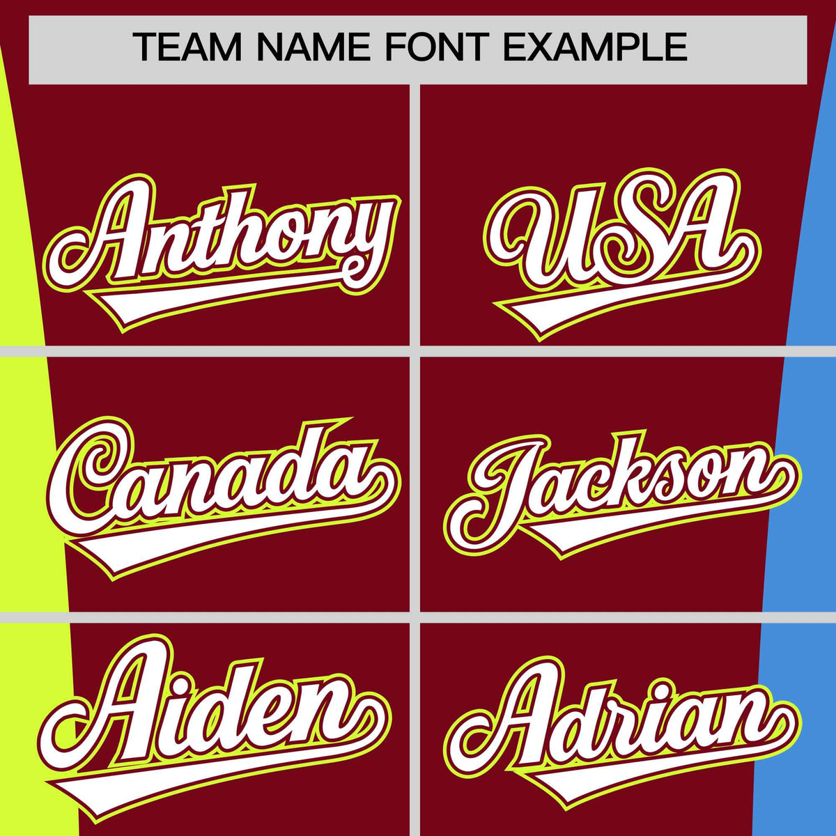 Custom Crimson Fluorescent Green Powder Blue Personalization Varsity Full-Snap Three Color Blocks Letterman Jacket| KXKSHOP