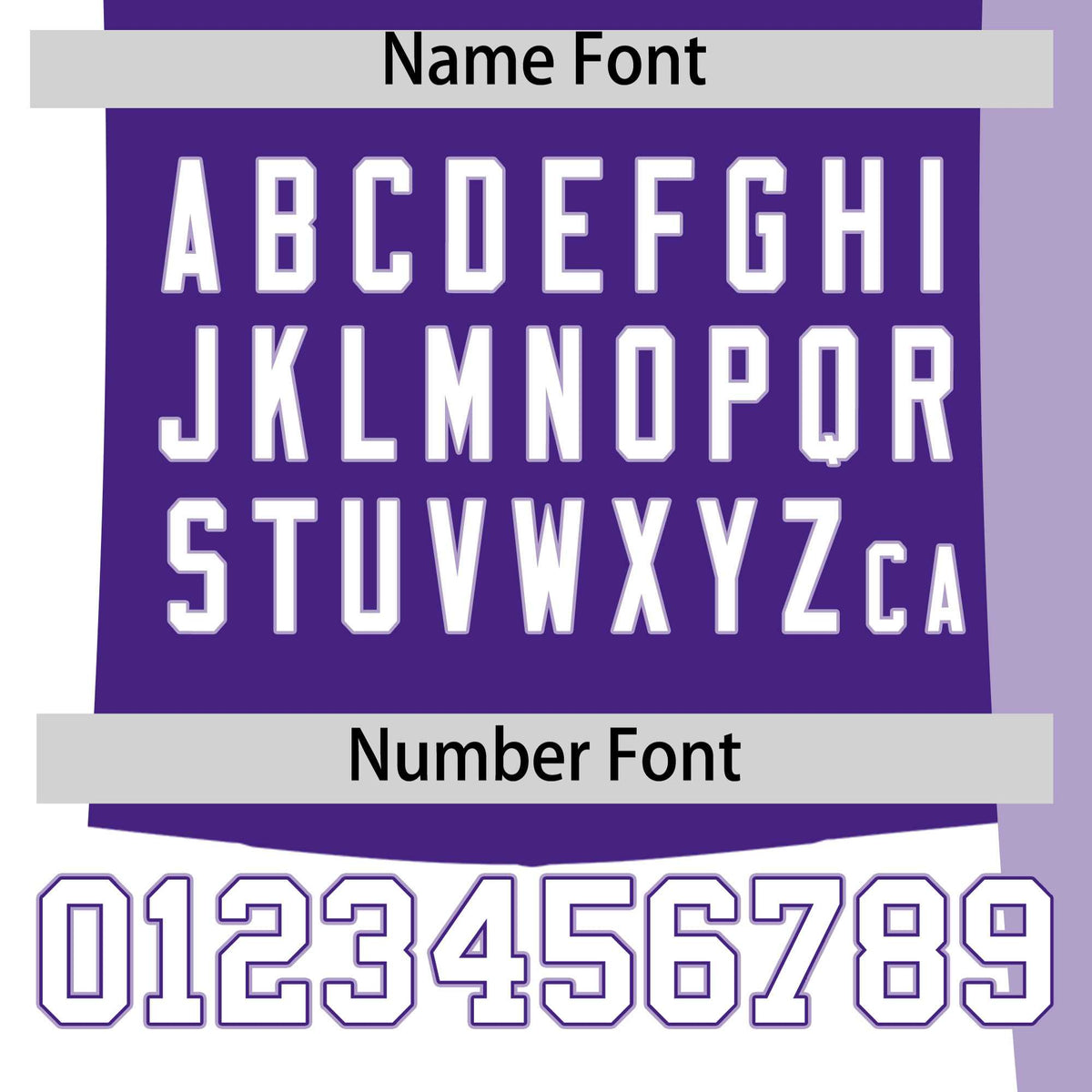 Custom Purple White Light Purple Personalization Varsity Full-Snap Three Color Blocks Letterman Jacket