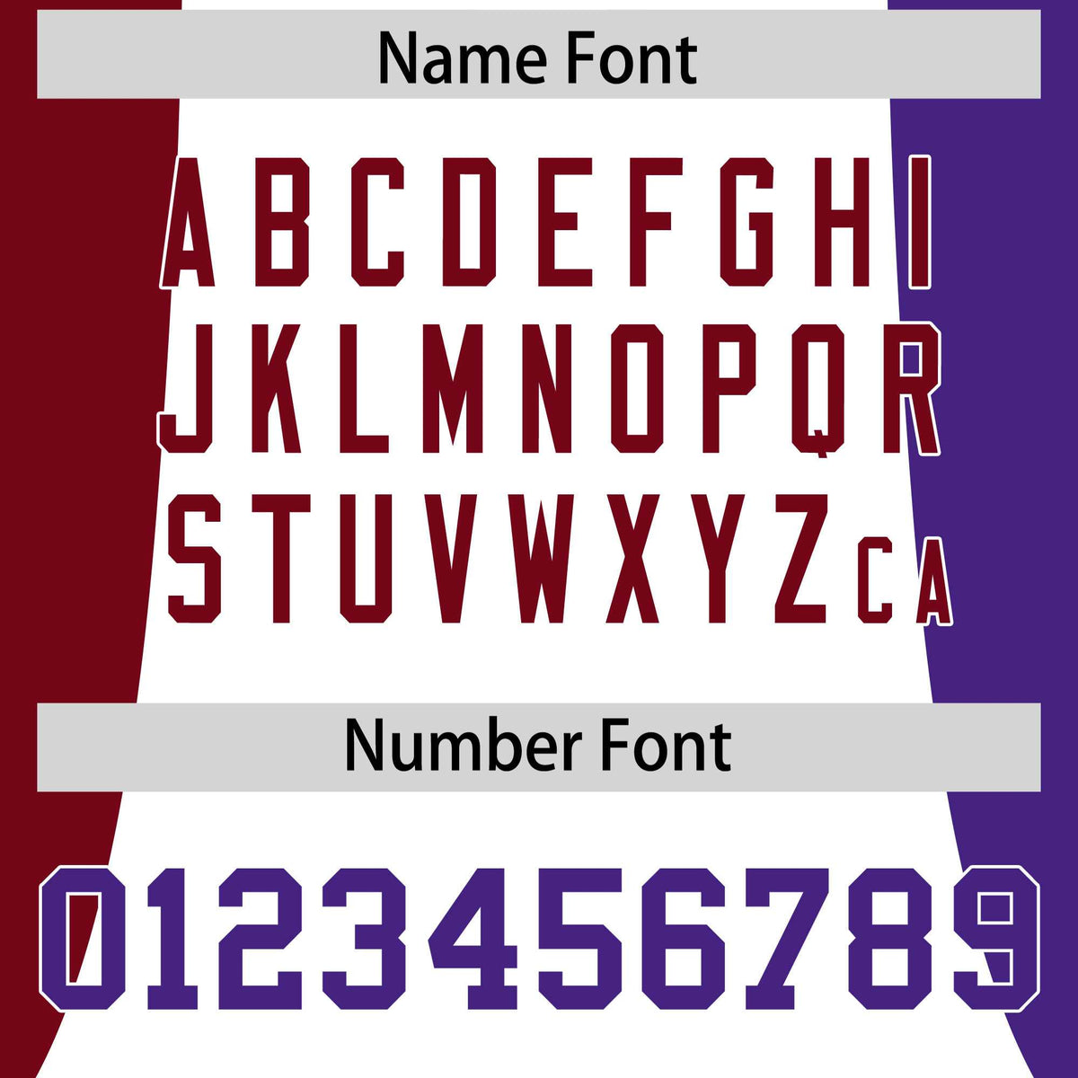 Custom Powder Blue Crimson Purple Personalization Varsity Full-Snap Three Color Blocks Letterman Jacket