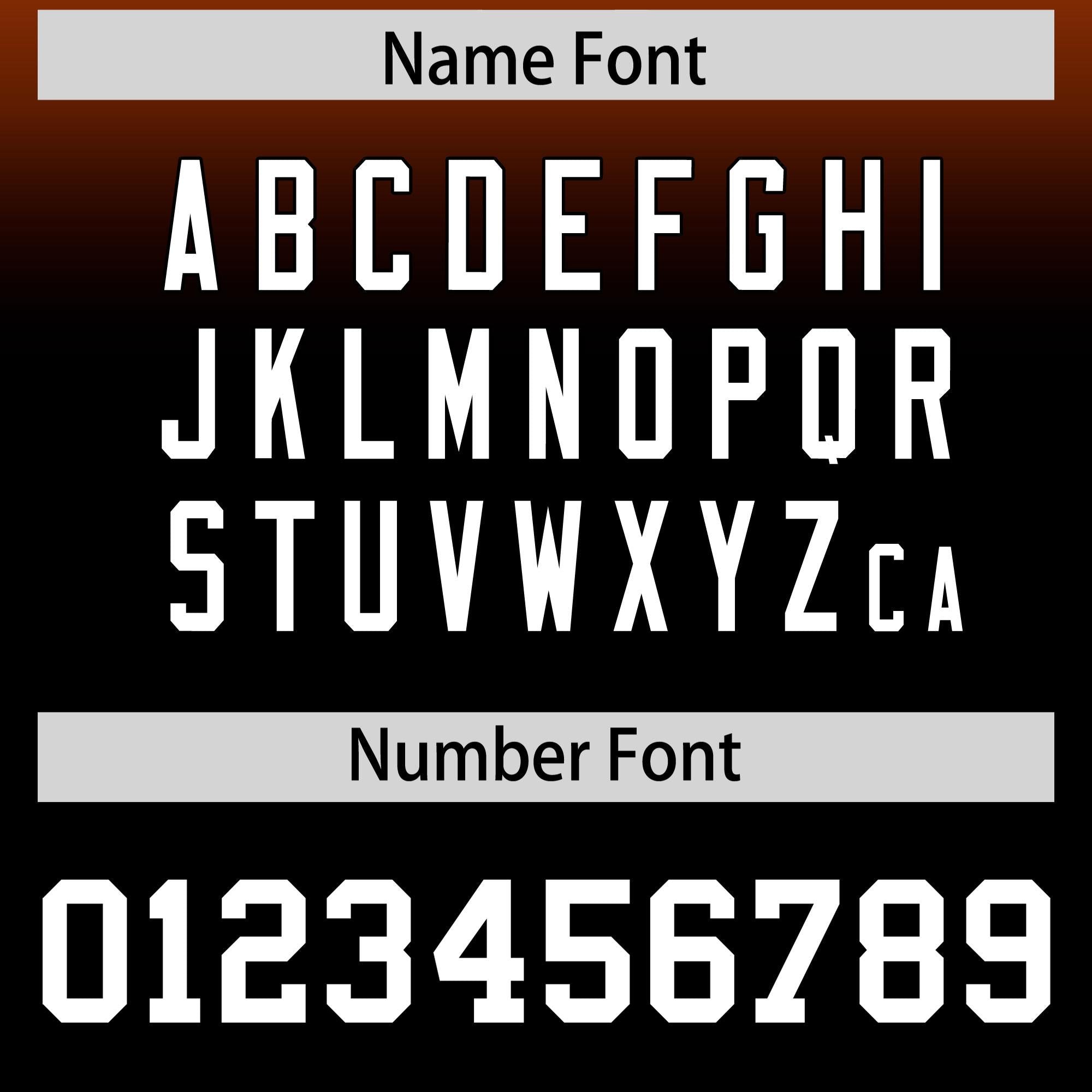 Custom Orange Black Full-Snap Varsity Personalization Gradient Fashion Letterman Jacket