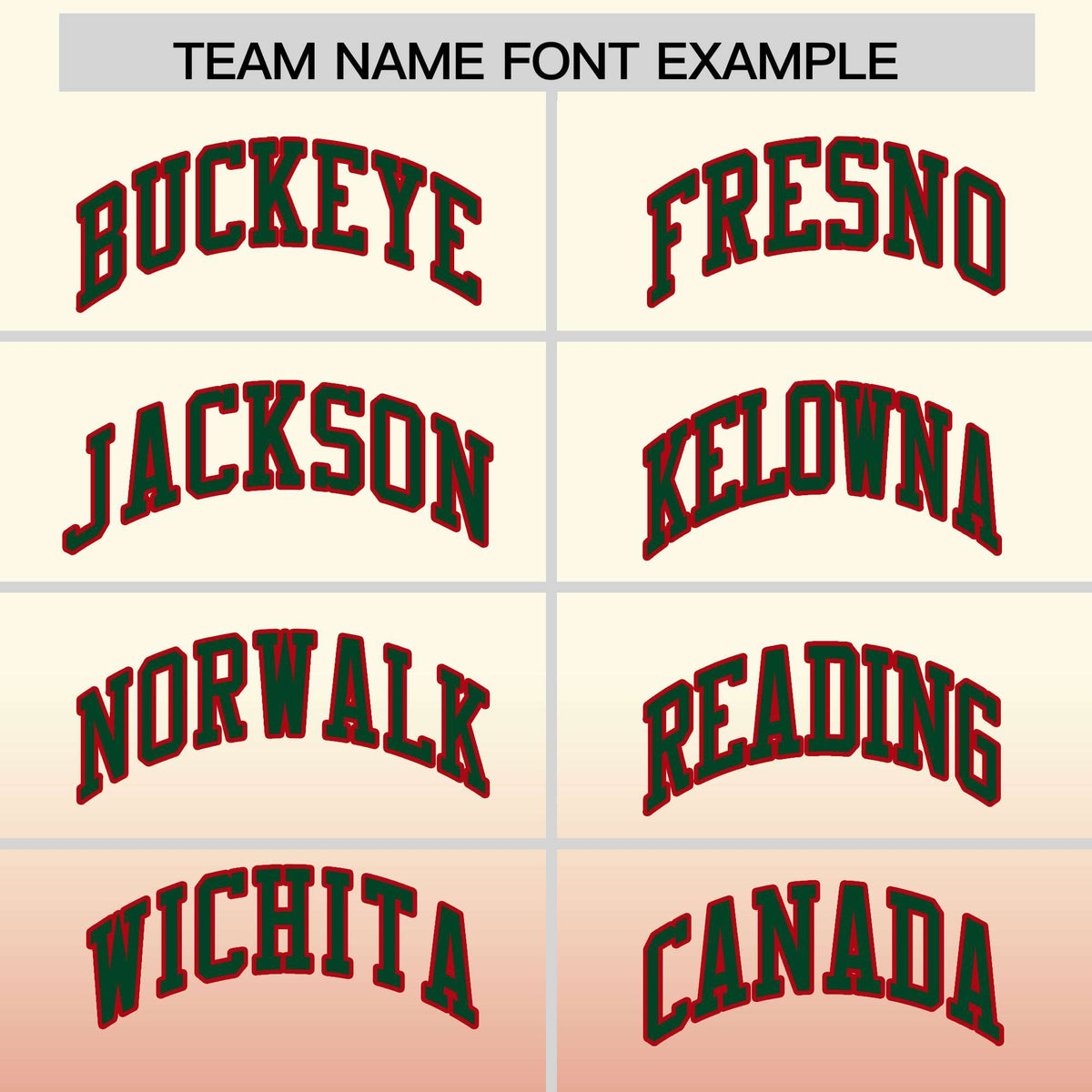 Custom Cream Red Full-Snap Varsity Personalization Gradient Fashion Letterman Jacket