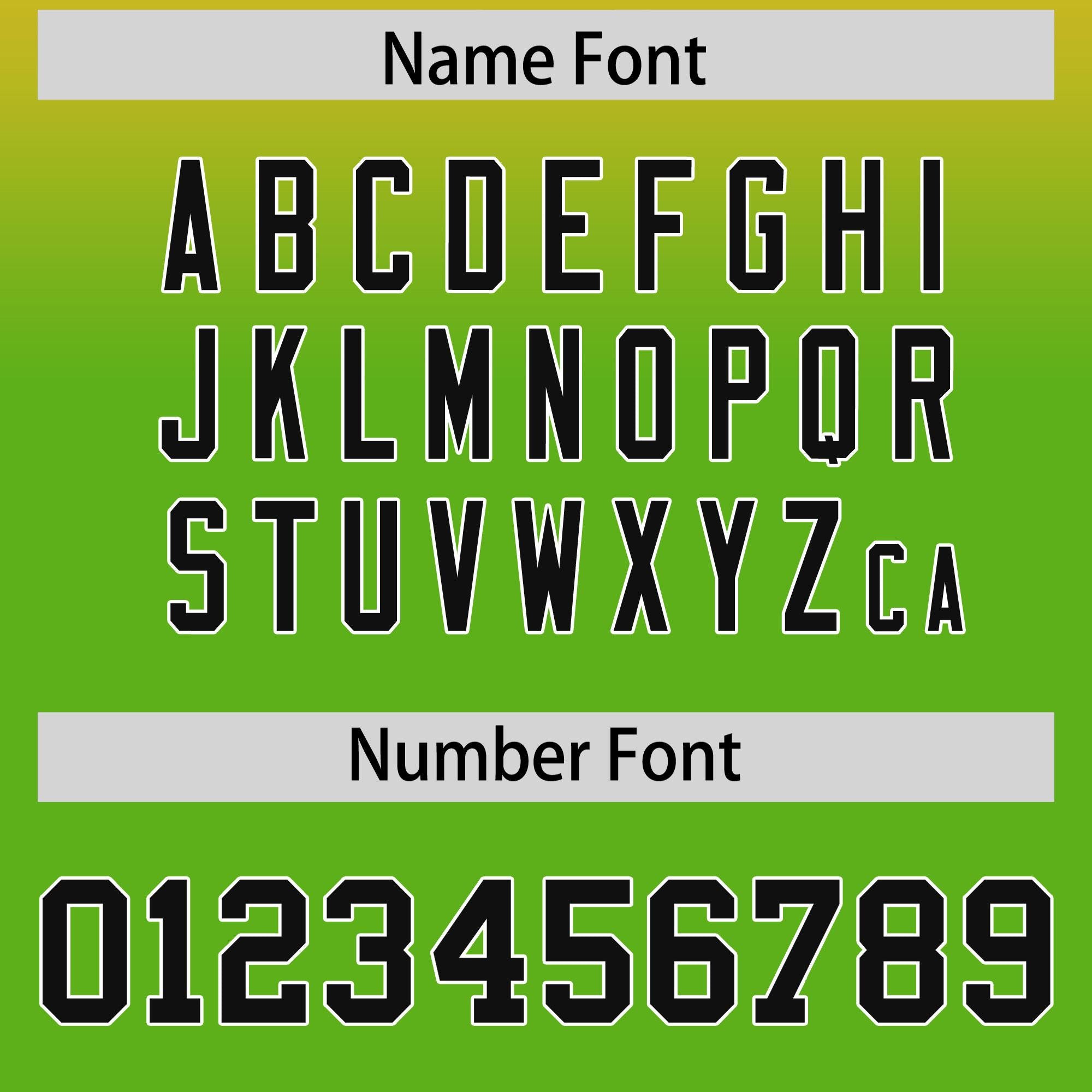 Custom Yellow Green Full-Snap Varsity Personalization Gradient Fashion Letterman Jacket