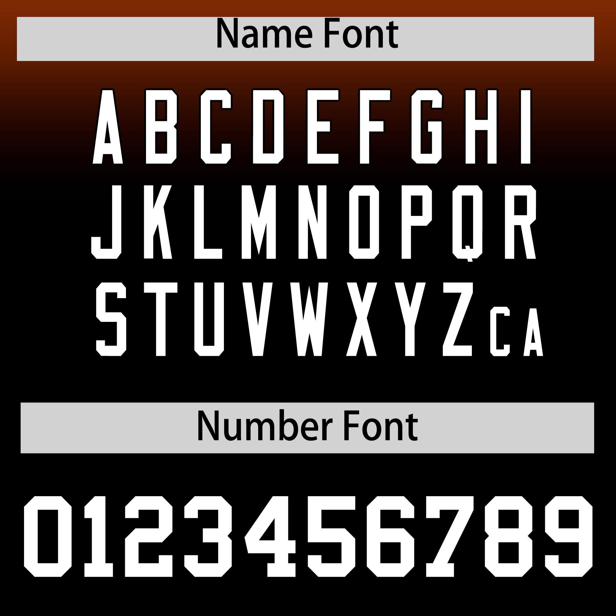 Custom Orange Black Full-Snap Varsity Personalization Gradient Fashion Letterman Jacket