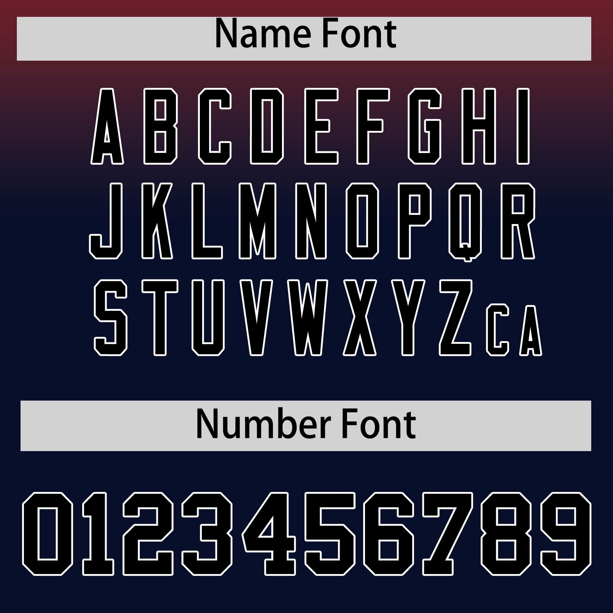 Custom Red Navy Full-Snap Varsity Personalization Gradient Fashion Letterman Jacket