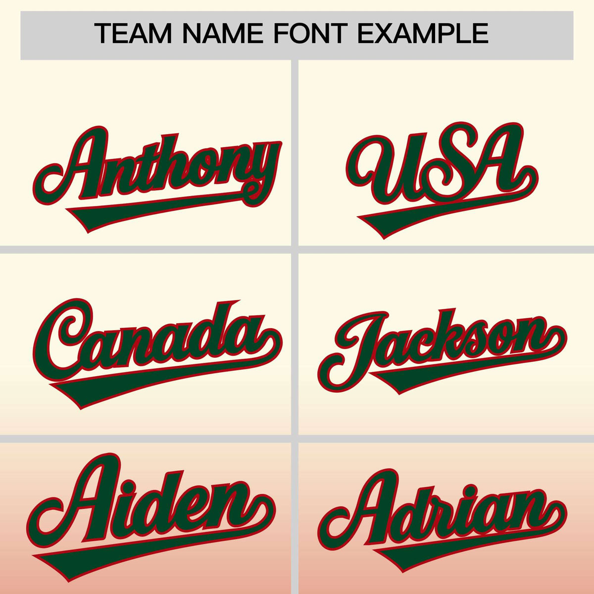 Custom Cream Red Full-Snap Varsity Personalization Gradient Fashion Letterman Jacket| KXKSHOP