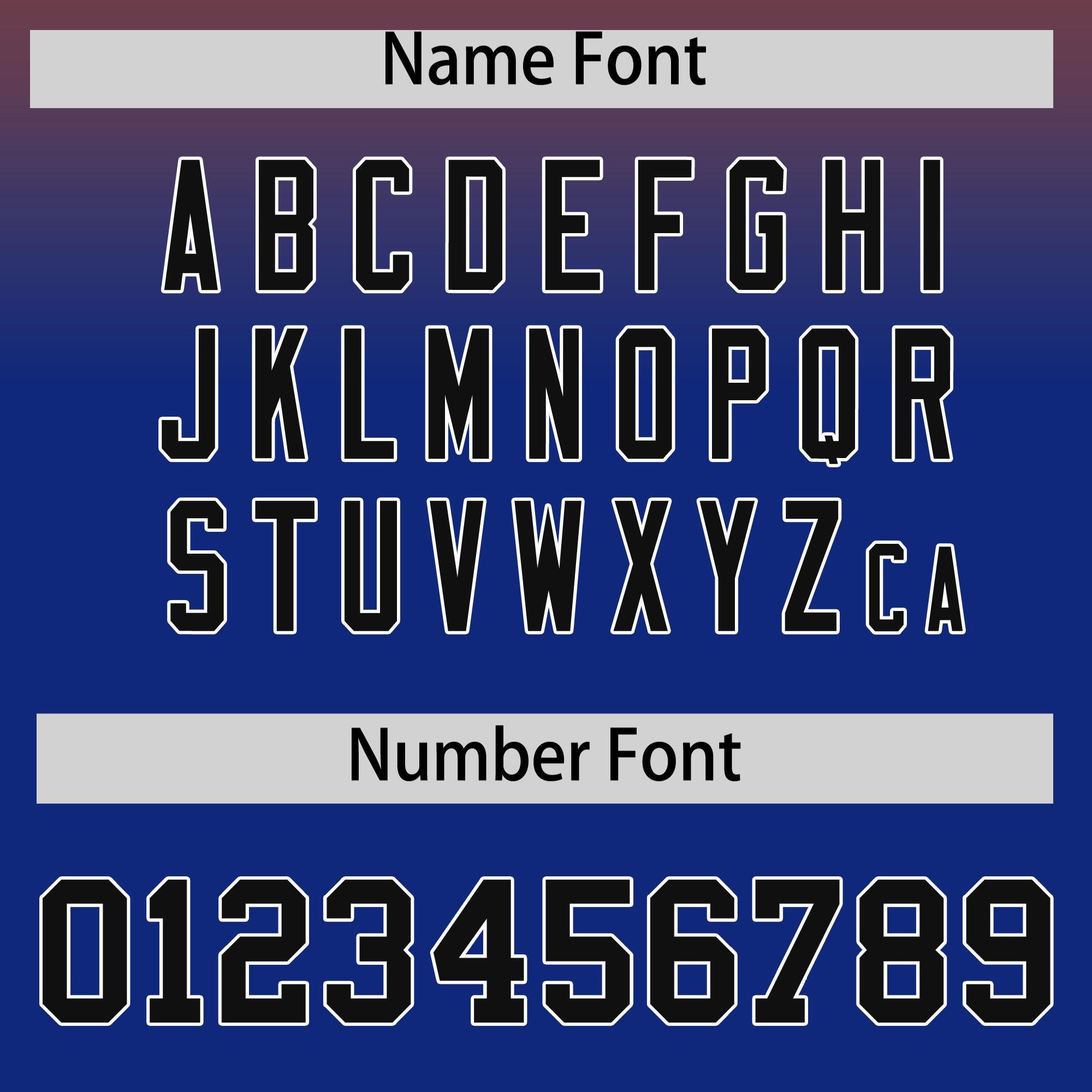 Custom Dark Orange Royal Blue Full-Snap Varsity Personalization Gradient Fashion Letterman Jacket