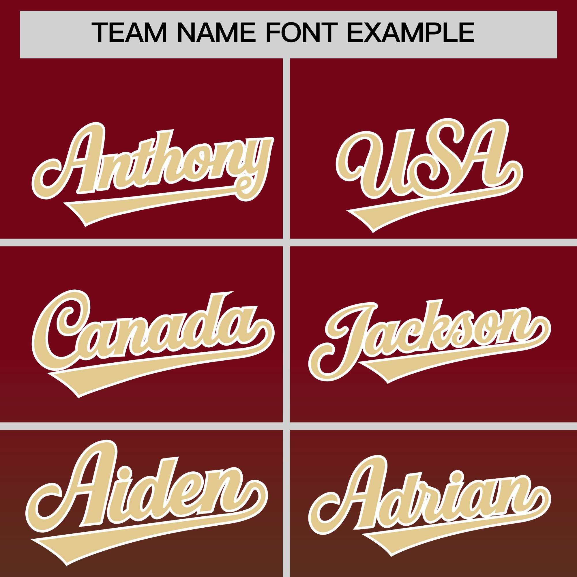 Custom Green Crimson Full-Snap Varsity Personalization Gradient Fashion Letterman Jacket| KXKSHOP