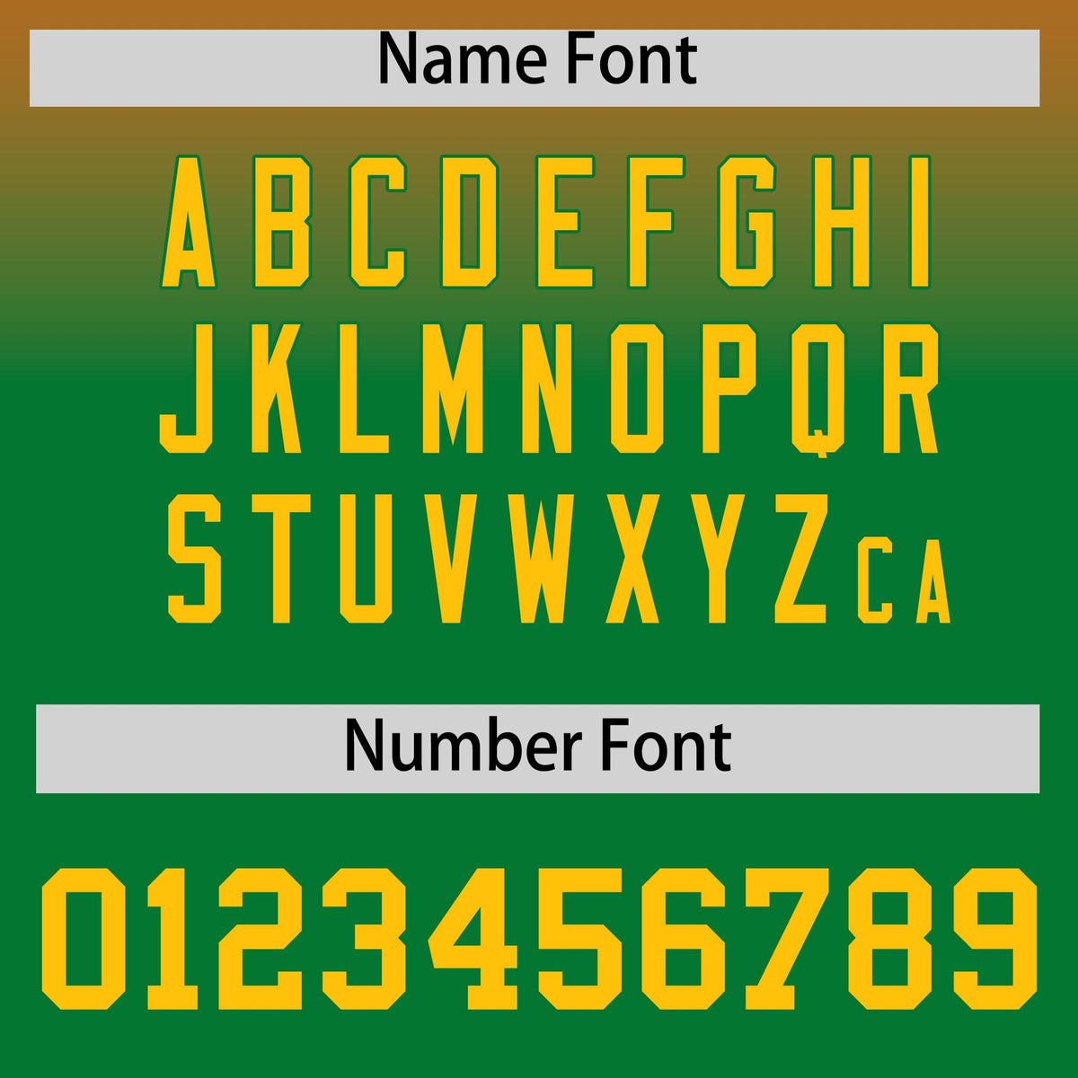 Custom Kelly Green Orange Full-Snap Varsity Personalization Gradient Fashion Letterman Jacket