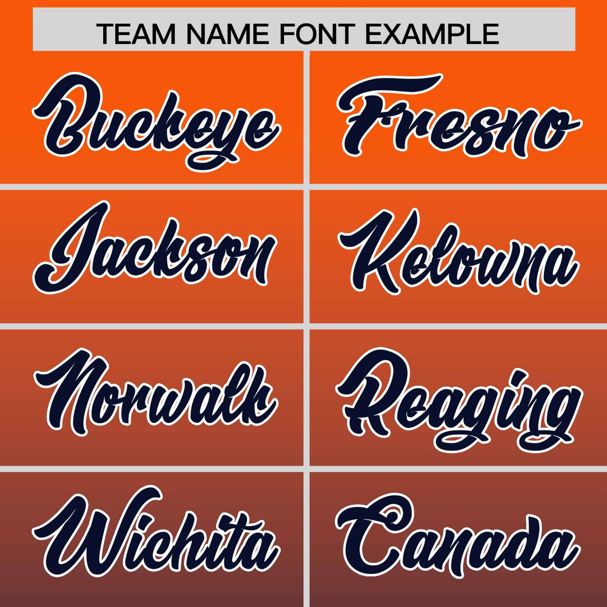 Custom Navy Orange Full-Snap Varsity Personalization Gradient Fashion Letterman Jacket