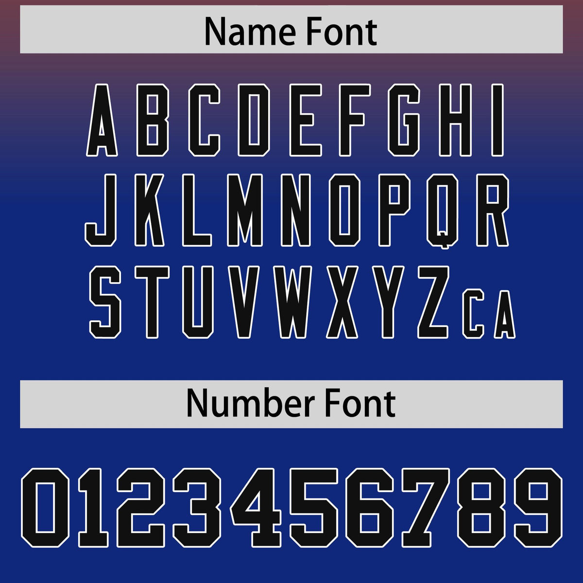 Custom Dark Orange Royal Blue Full-Snap Varsity Personalization Gradient Fashion Letterman Jacket