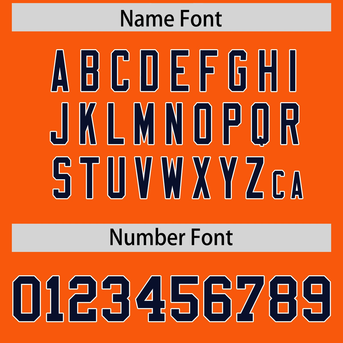 Custom Orange Navy White Full-Snap Varsity Raglan Sleeves Gradient Letterman Jacket