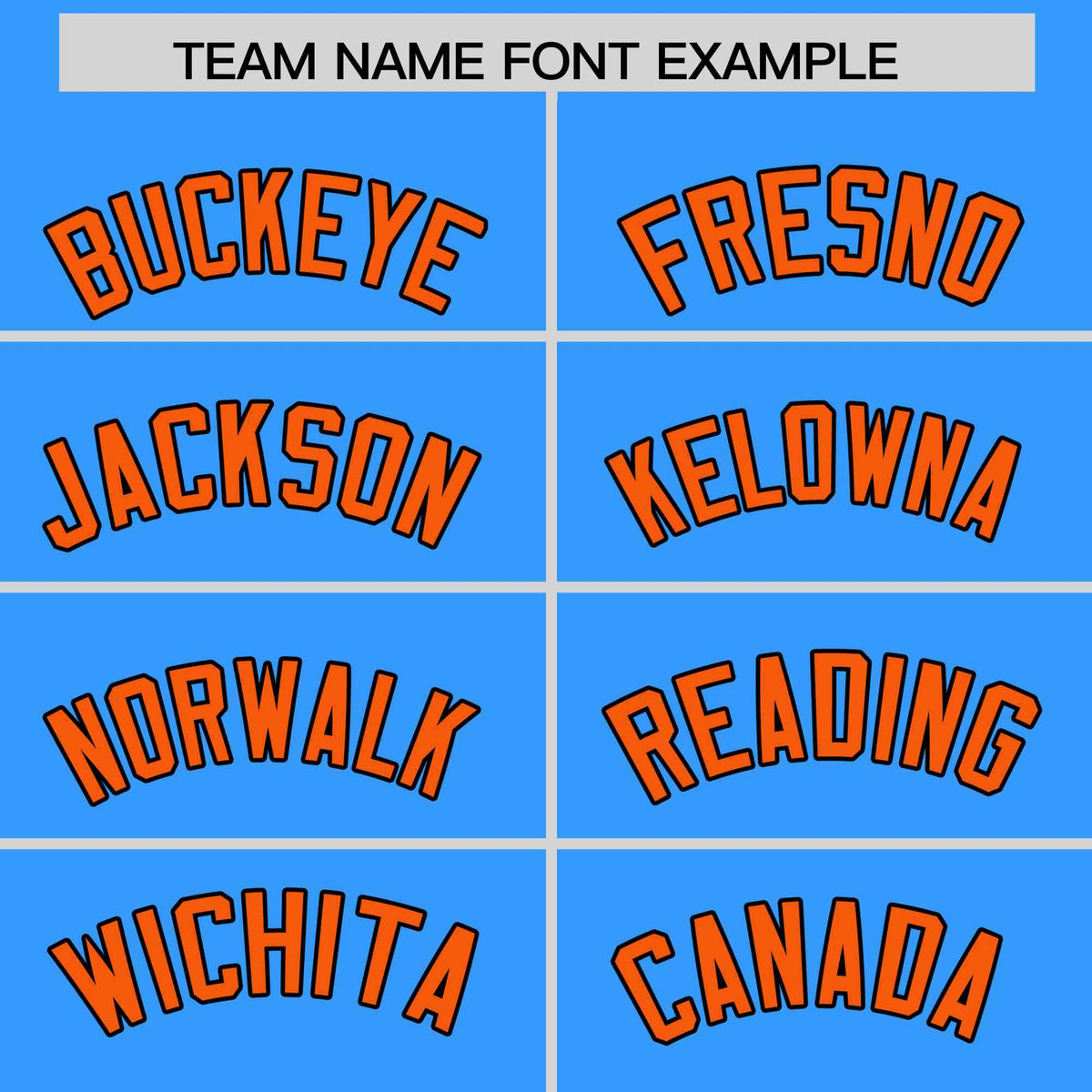 Custom Powder Blue Orange Black Full-Snap Varsity Raglan Sleeves Gradient Letterman Jacket