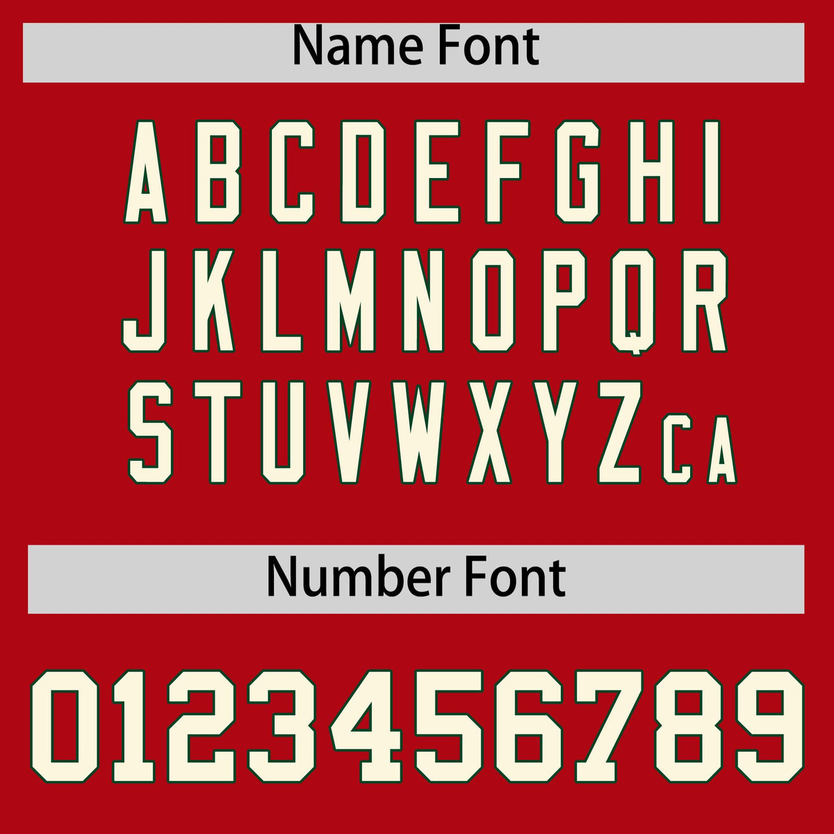 Custom Red Cream Green Full-Snap Varsity Raglan Sleeves Gradient Letterman Jacket