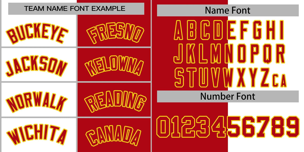 Custom Red White-Gold Letterman Two Tone Split Fashion Varsity Full-Snap Jacket