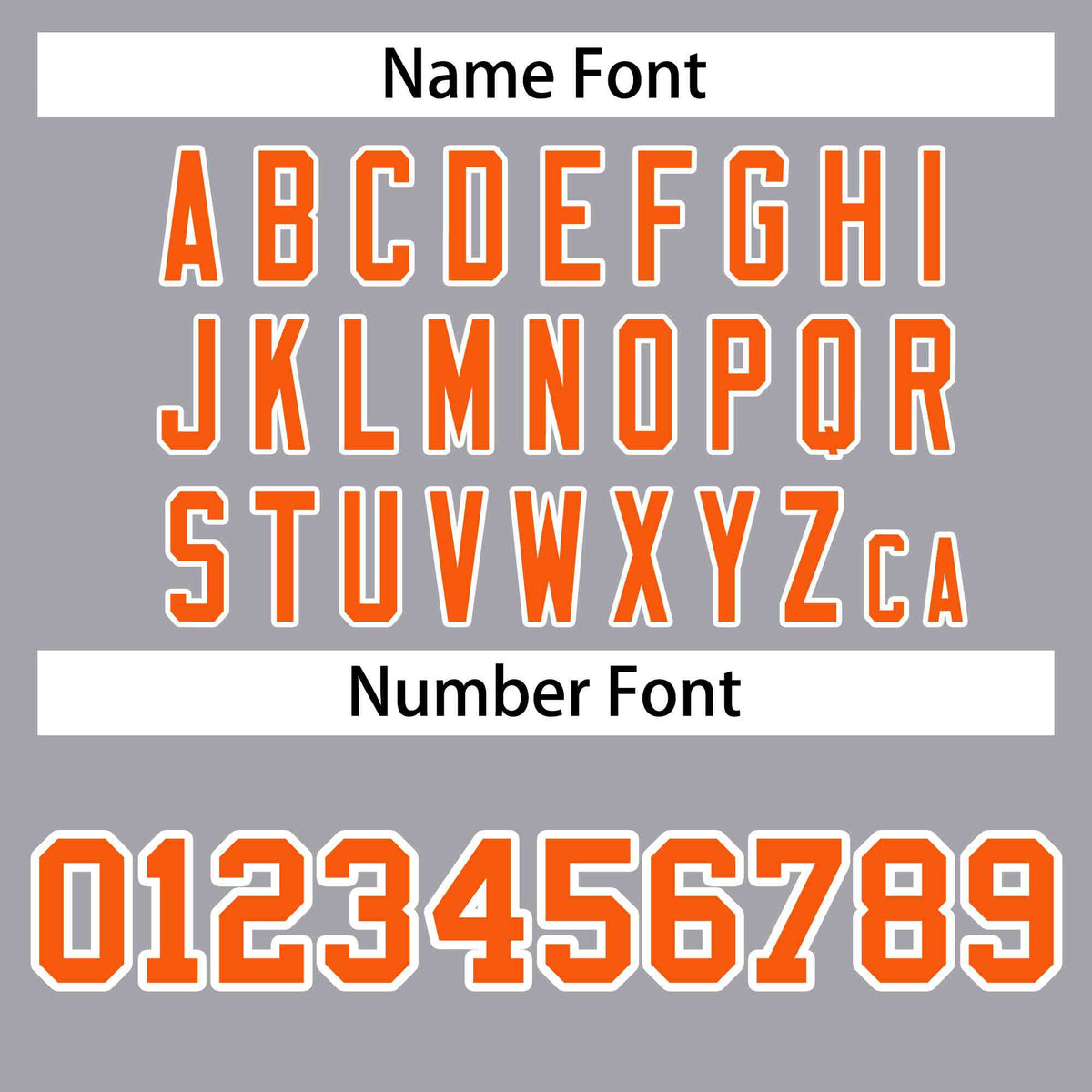 Custom Gray Orange-White Classic Style Varsity Full-Snap Letterman Jacket