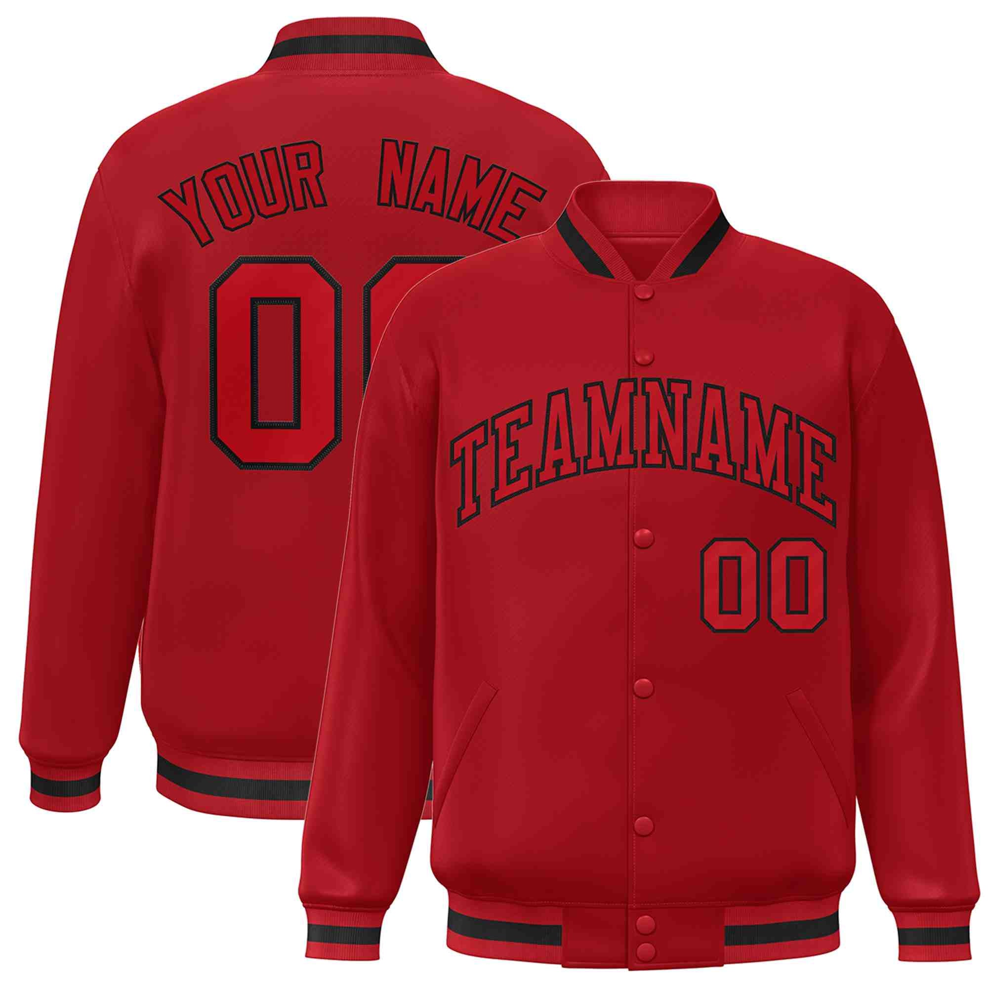 Custom White Black-Gray Classic Style Varsity Full-Snap Letterman Jacket | KXKSHOP