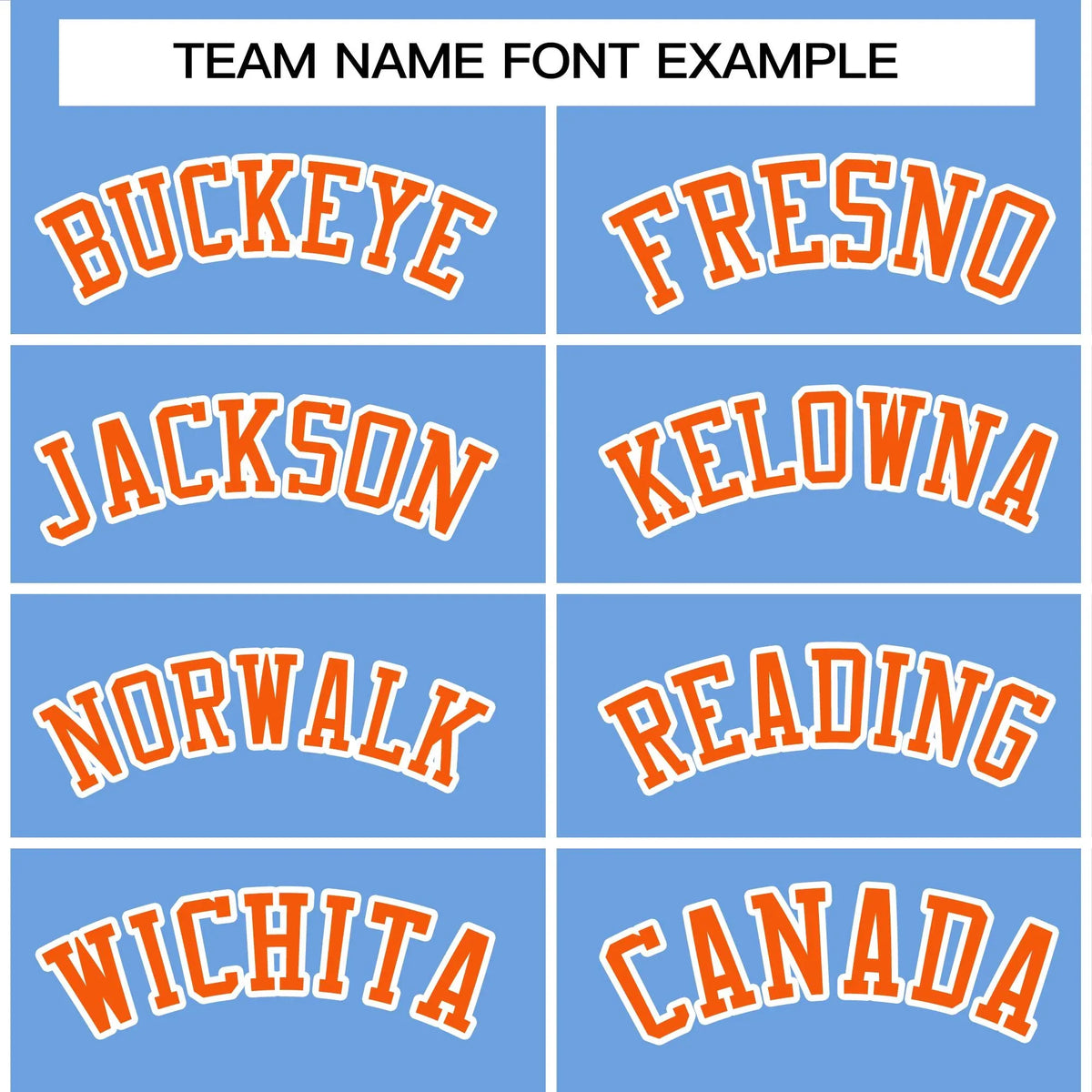 Custom Powder Blue Orange-White Stripe Fashion Letterman Bomber Varsity Jacket