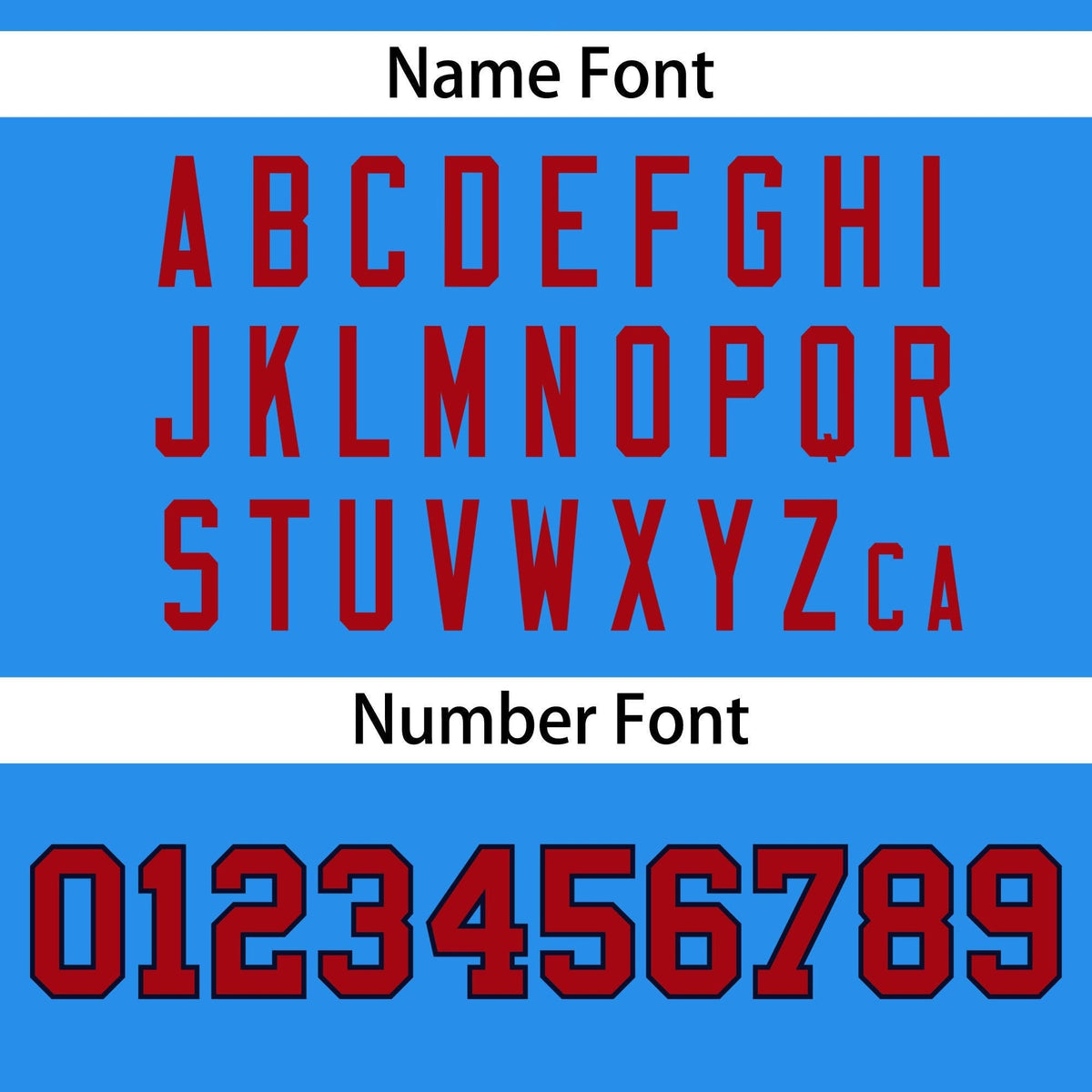 Custom Powder Blue Red Classic Style Varsity Full-Zip Letterman Baseball Jacket