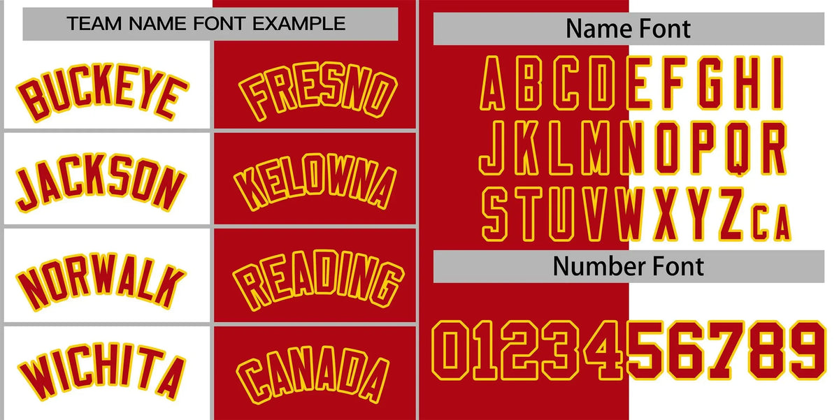 Custom Red White-Gold Letterman Two Tone Split Fashion Varsity Full-Snap Jacket