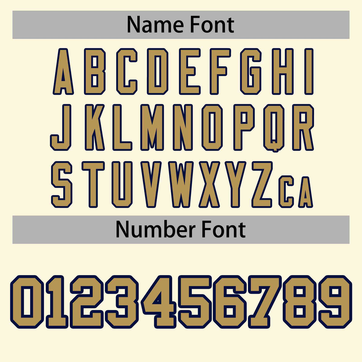 Custom Khaki Old Gold-Navy Classic Style Varsity Full-Snap Letterman Jacket