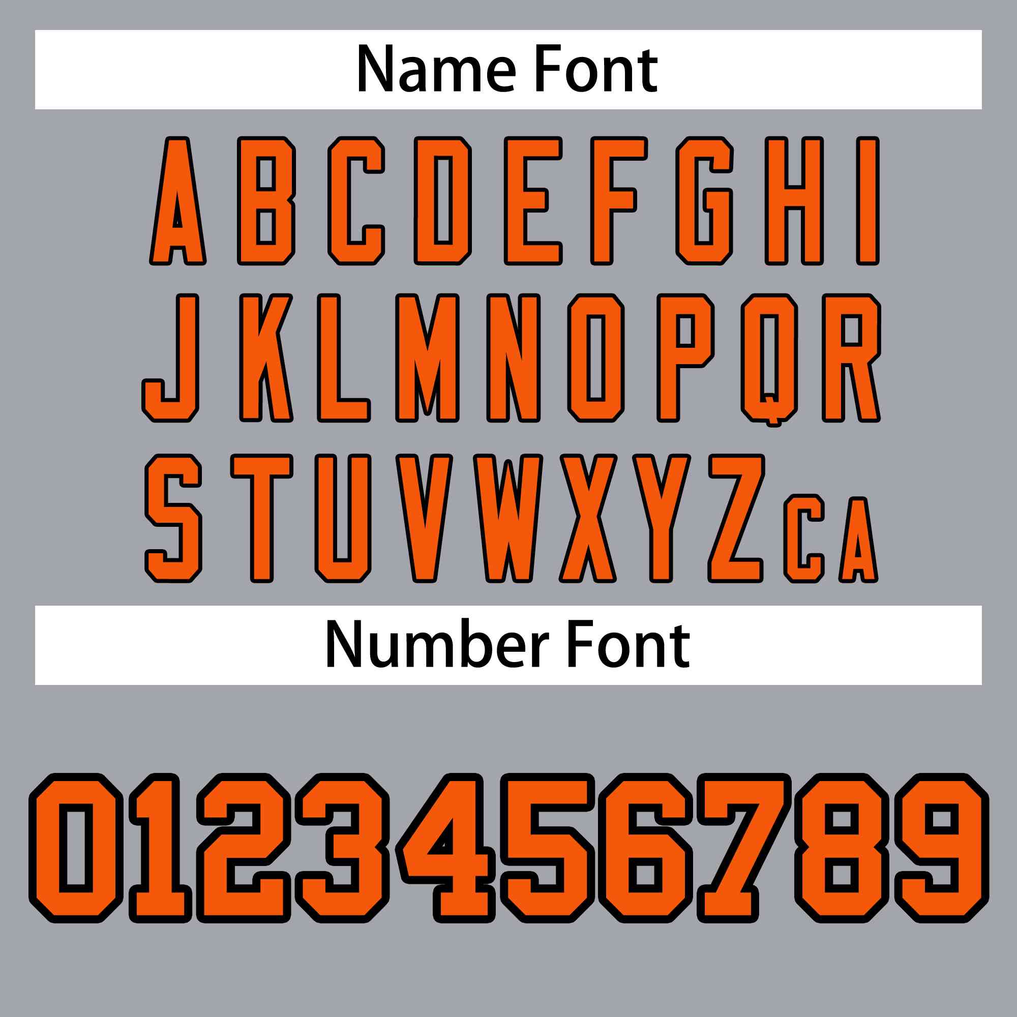 Custom Gray Orange-Black Classic Style Varsity Full-Snap Letterman Jacket