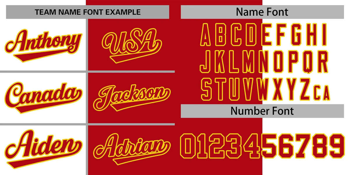 Custom Red White-Gold Letterman Two Tone Split Fashion Varsity Full-Snap Jacket