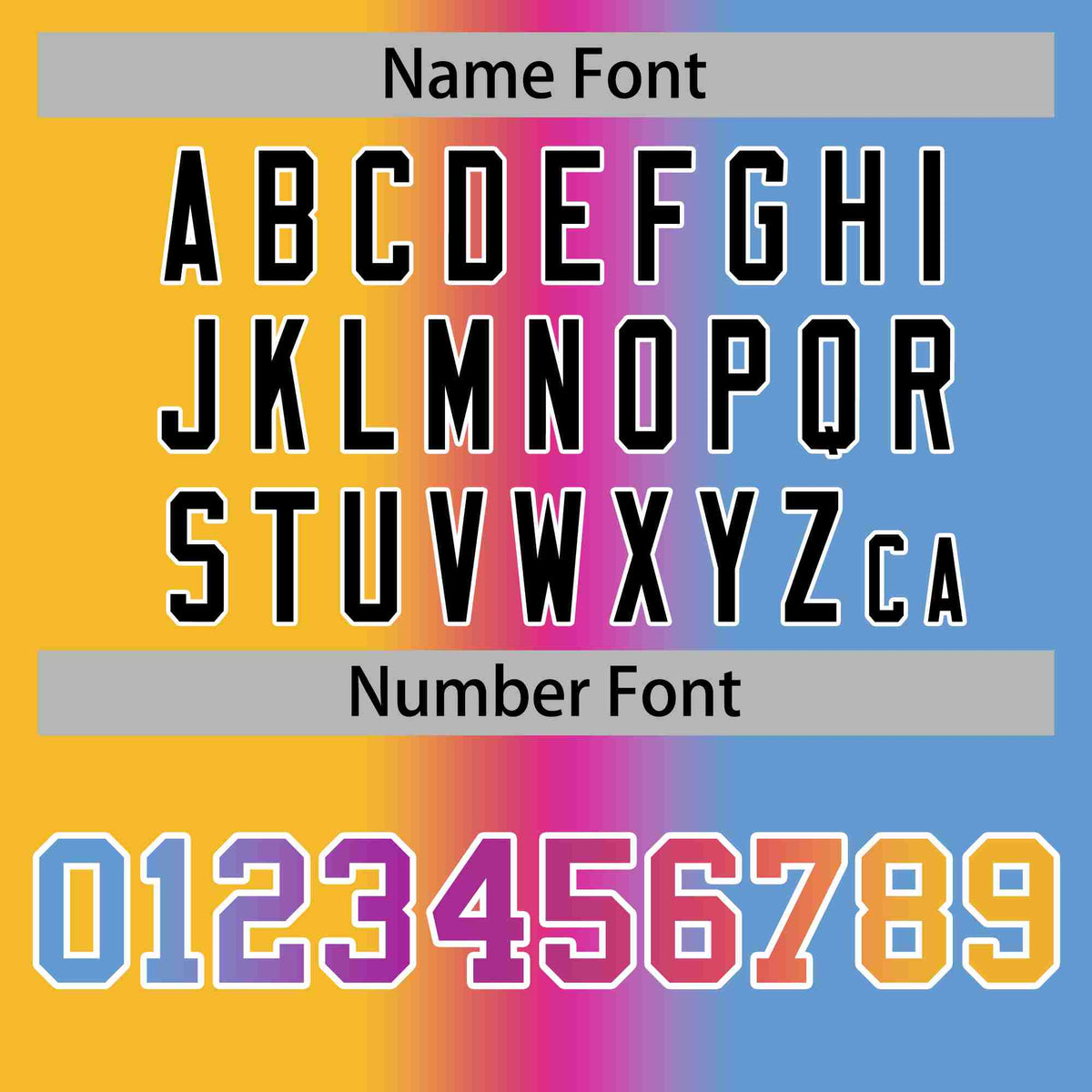 Custom Light Blue Purple-Yellow-White Gradient Fashion Letterman Bomber Varsity Jacket