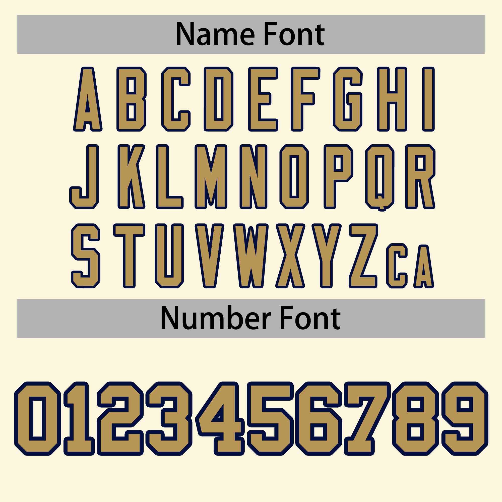 Custom Khaki Old Gold-Navy Classic Style Varsity Full-Snap Letterman Jacket