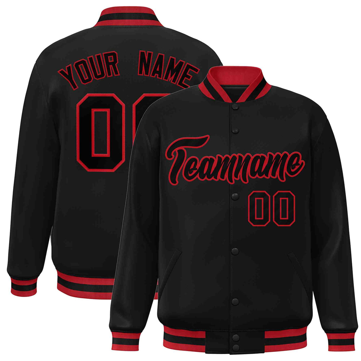 Custom White Black-Gray Classic Style Varsity Full-Snap Letterman Jacket | KXKSHOP