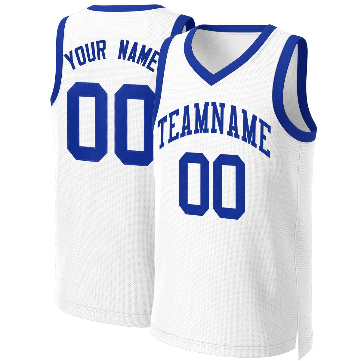 Custom White Red Classic Tops Basketball Jersey | KXKSHOP