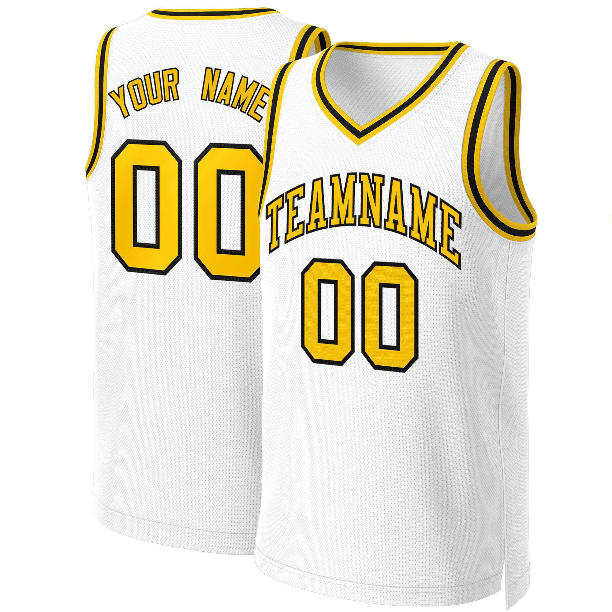 Custom White Red Classic Tops Basketball Jersey | KXKSHOP