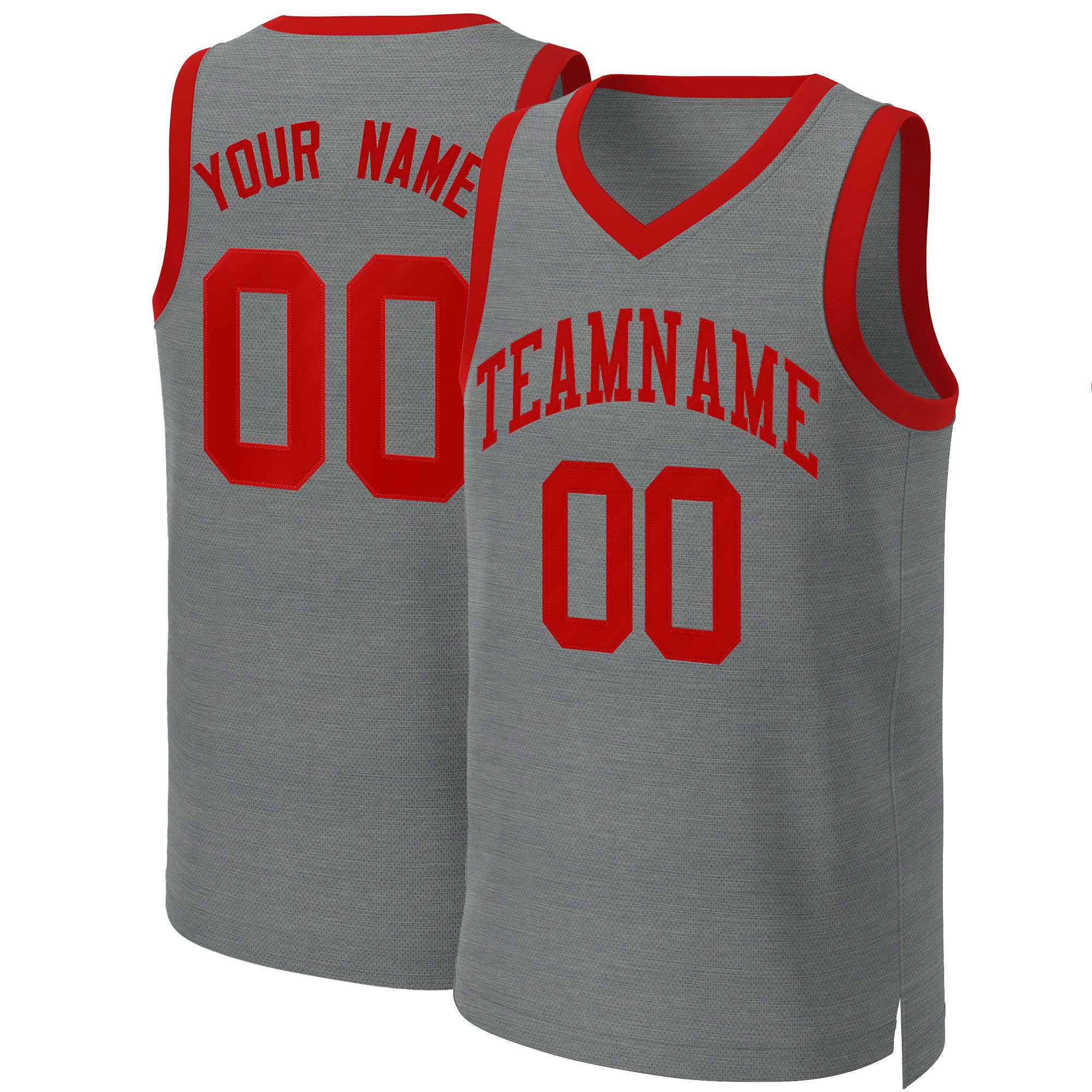 Custom White Red Classic Tops Basketball Jersey | KXKSHOP