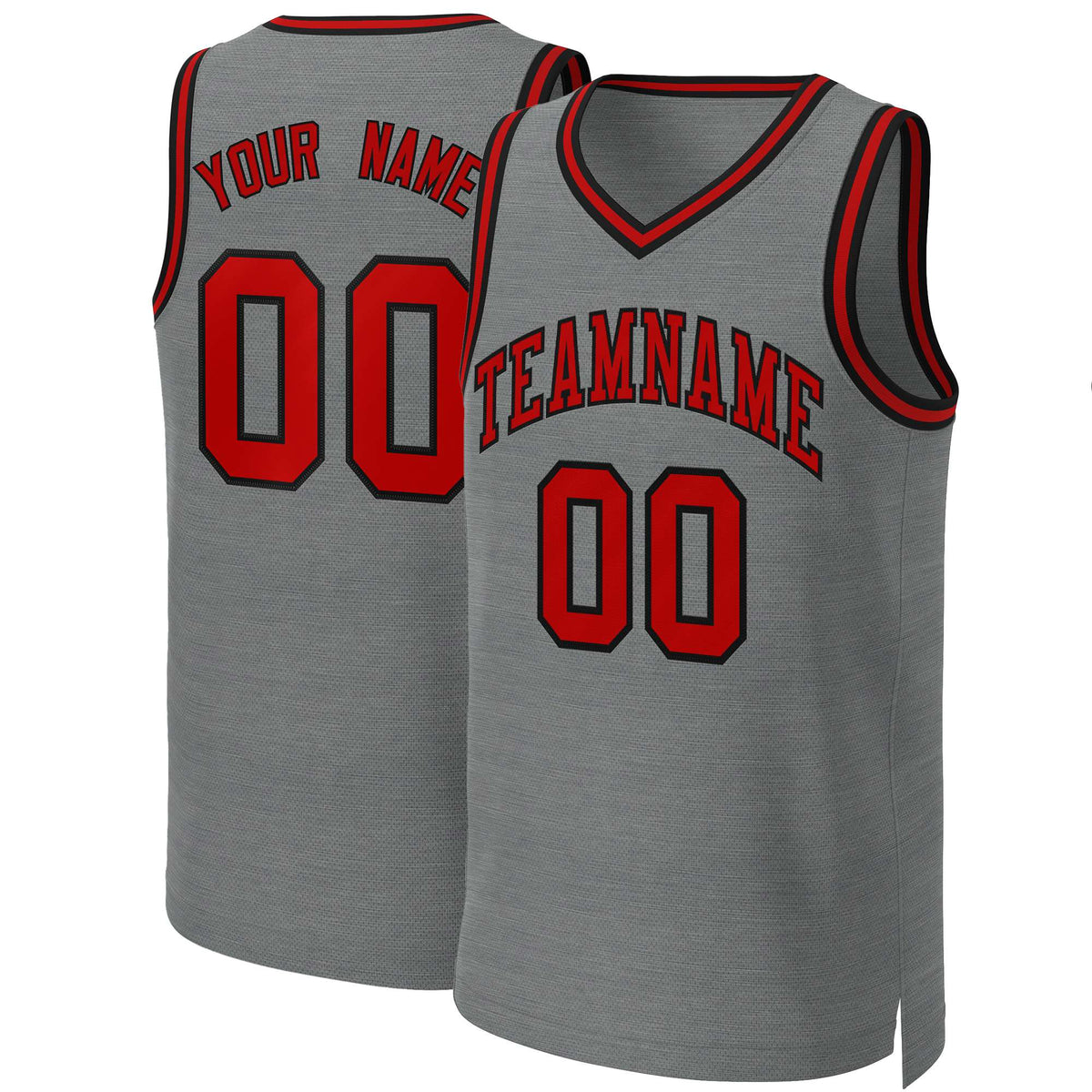 Custom White Red Classic Tops Basketball Jersey | KXKSHOP