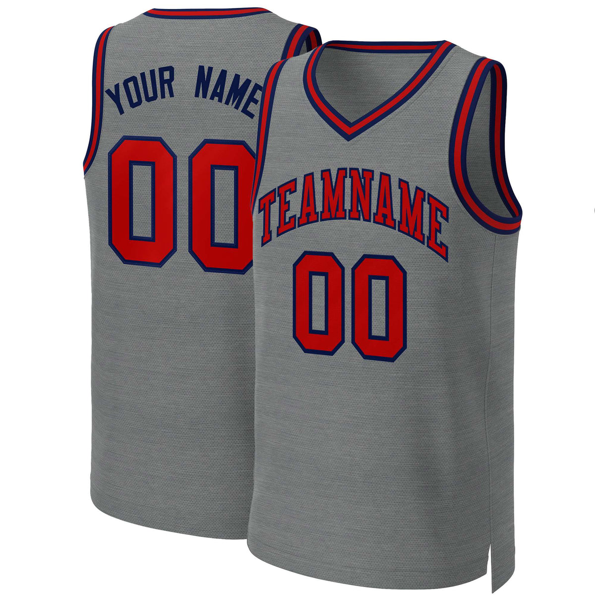 Custom White Red Classic Tops Basketball Jersey | KXKSHOP
