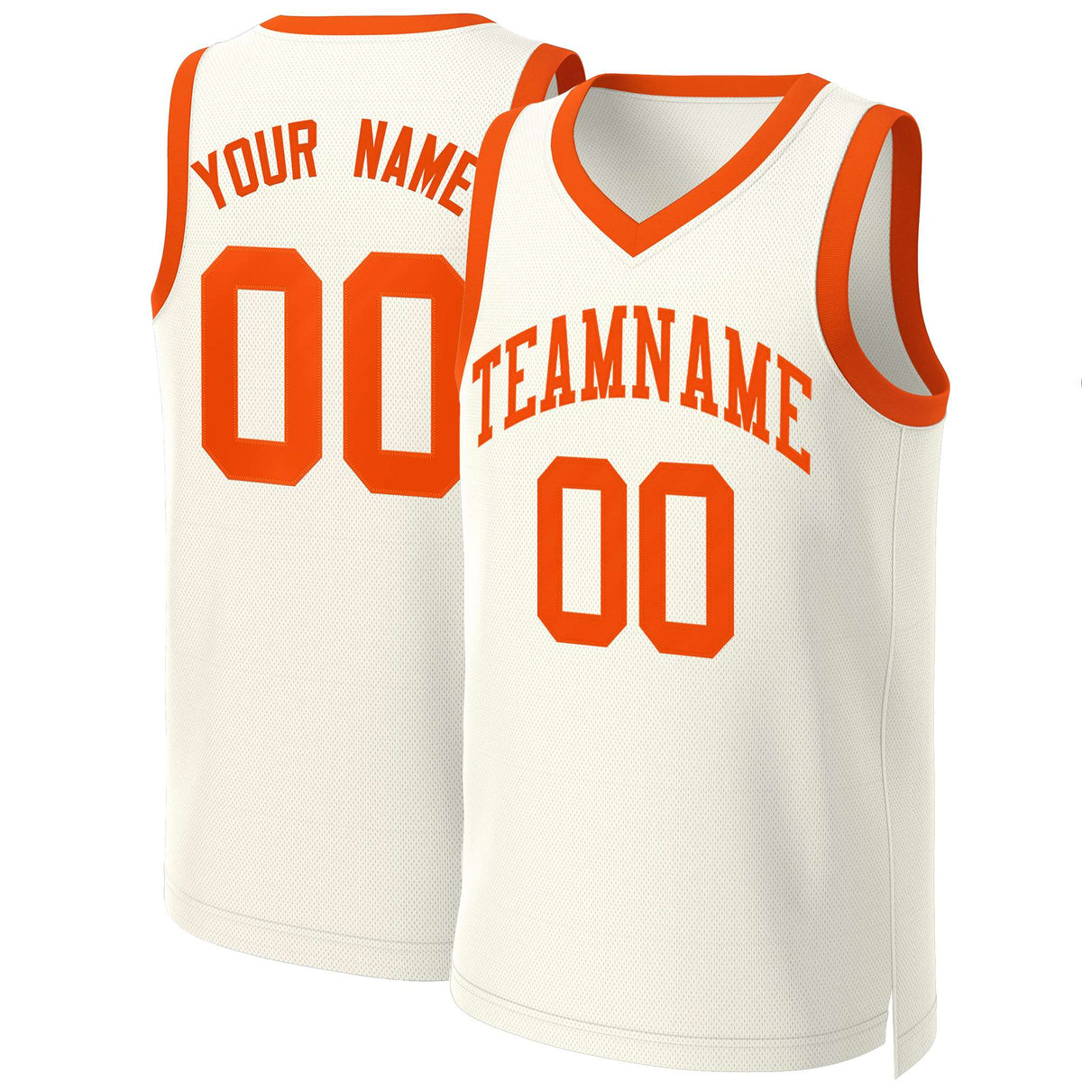 Custom White Red Classic Tops Basketball Jersey | KXKSHOP