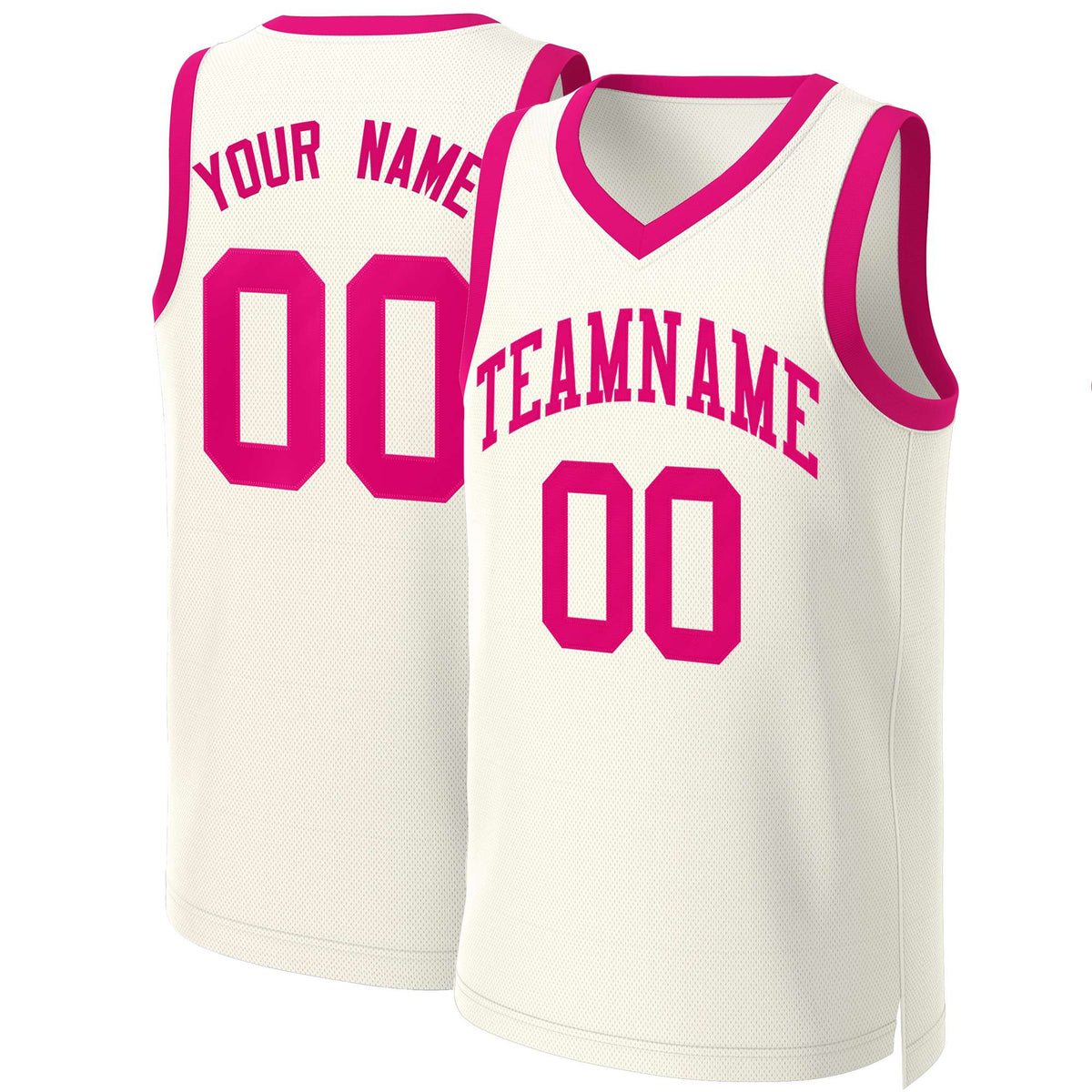 Custom White Red Classic Tops Basketball Jersey | KXKSHOP