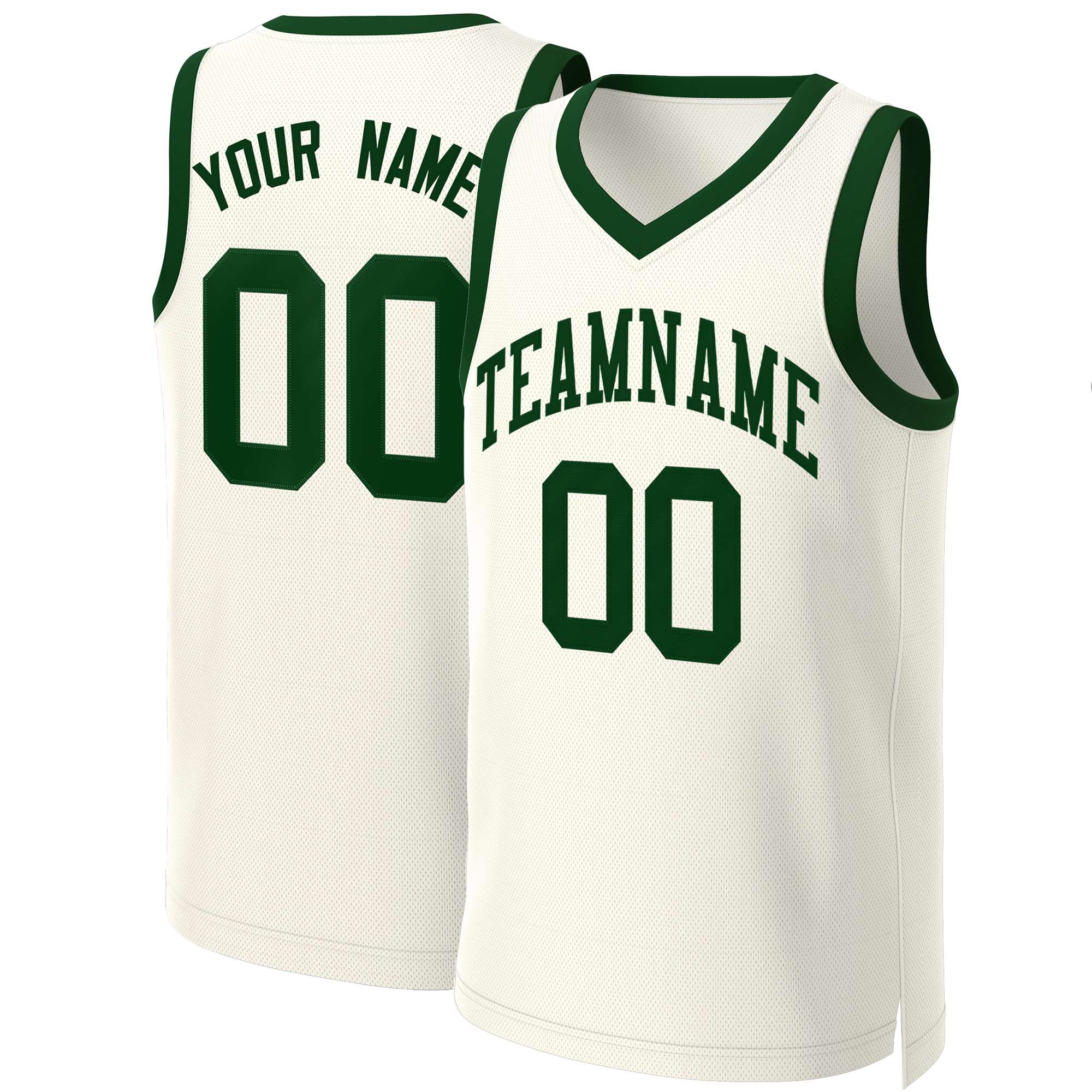 Custom White Red Classic Tops Basketball Jersey | KXKSHOP