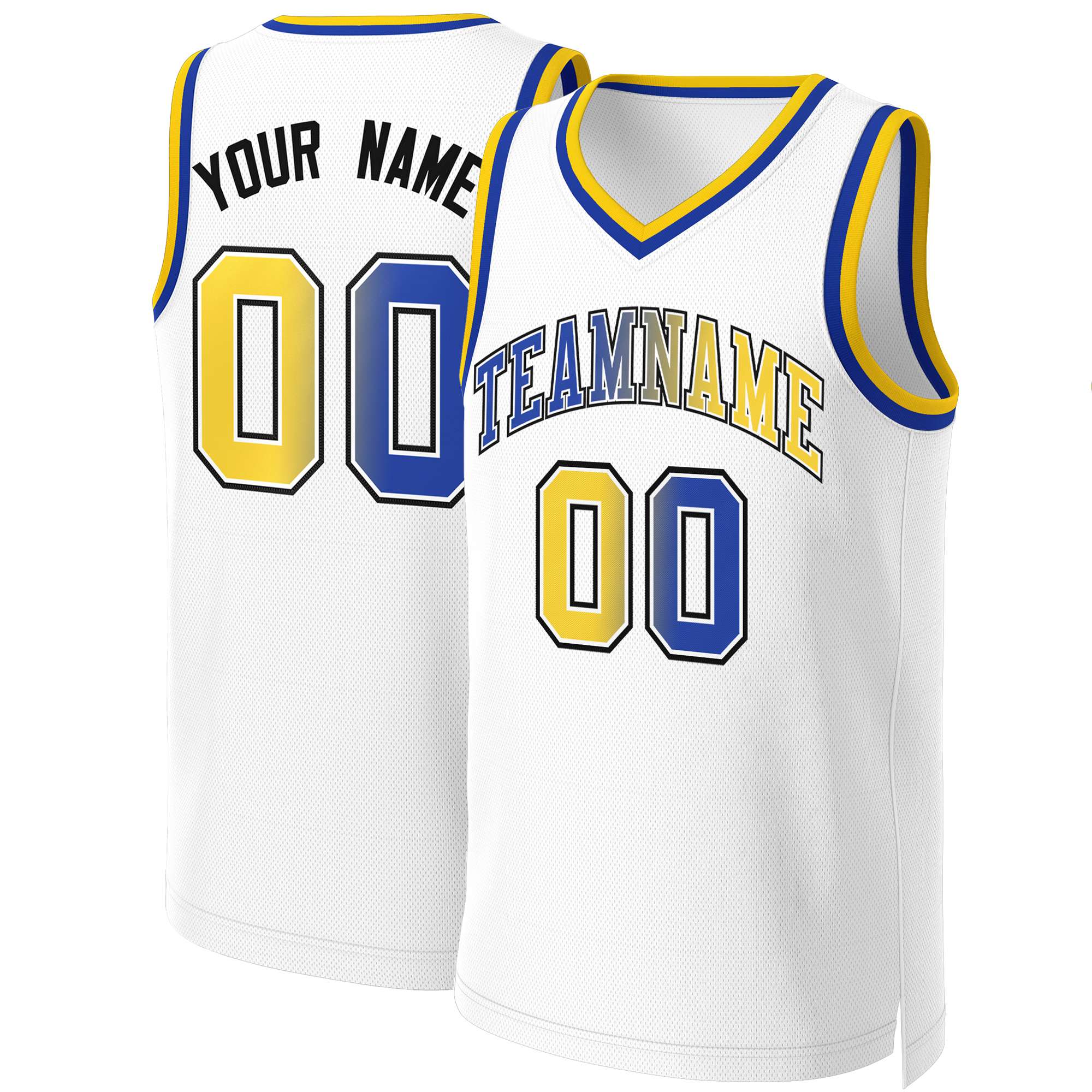 Custom White Red Classic Tops Basketball Jersey | KXKSHOP
