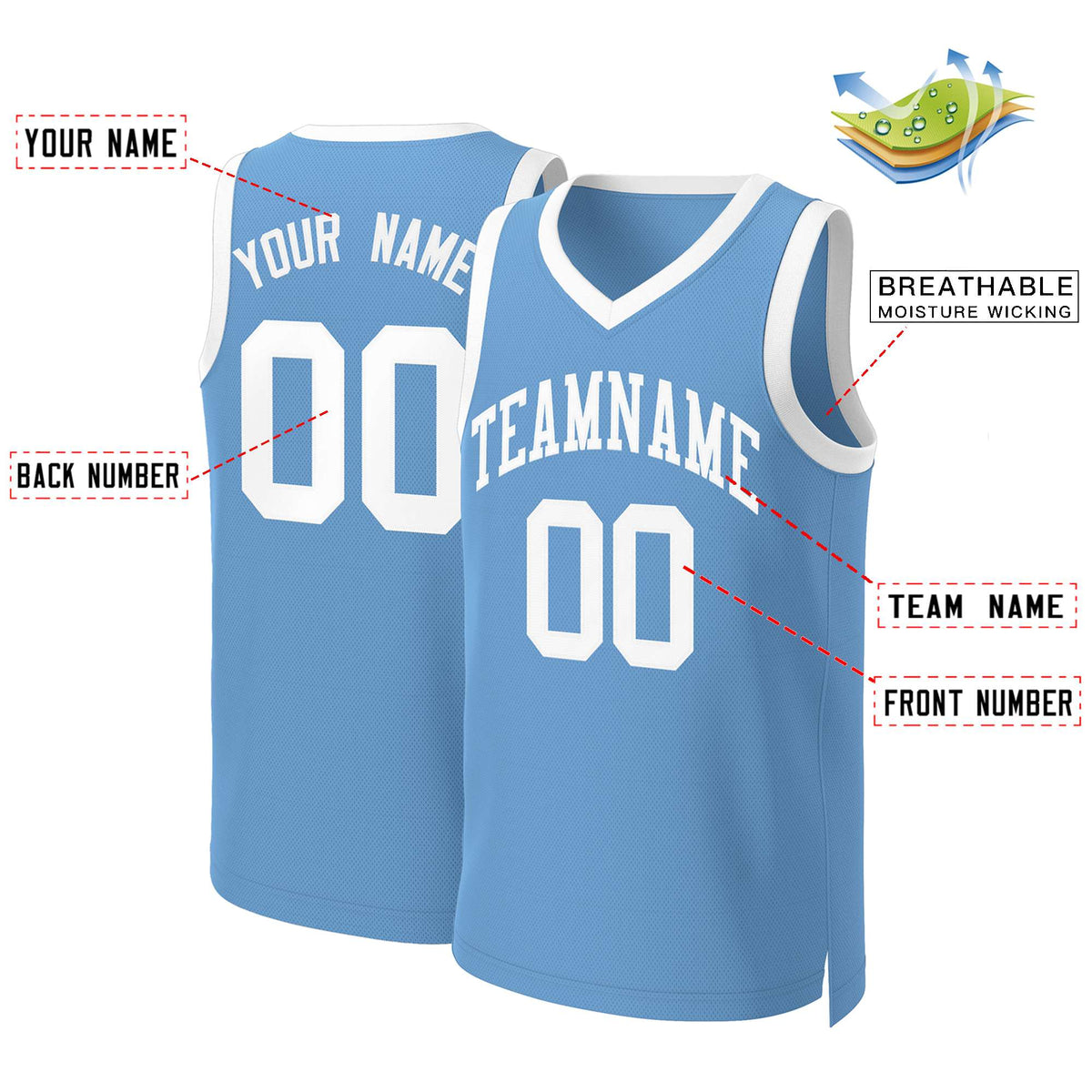 Custom White Red Classic Tops Basketball Jersey | KXKSHOP