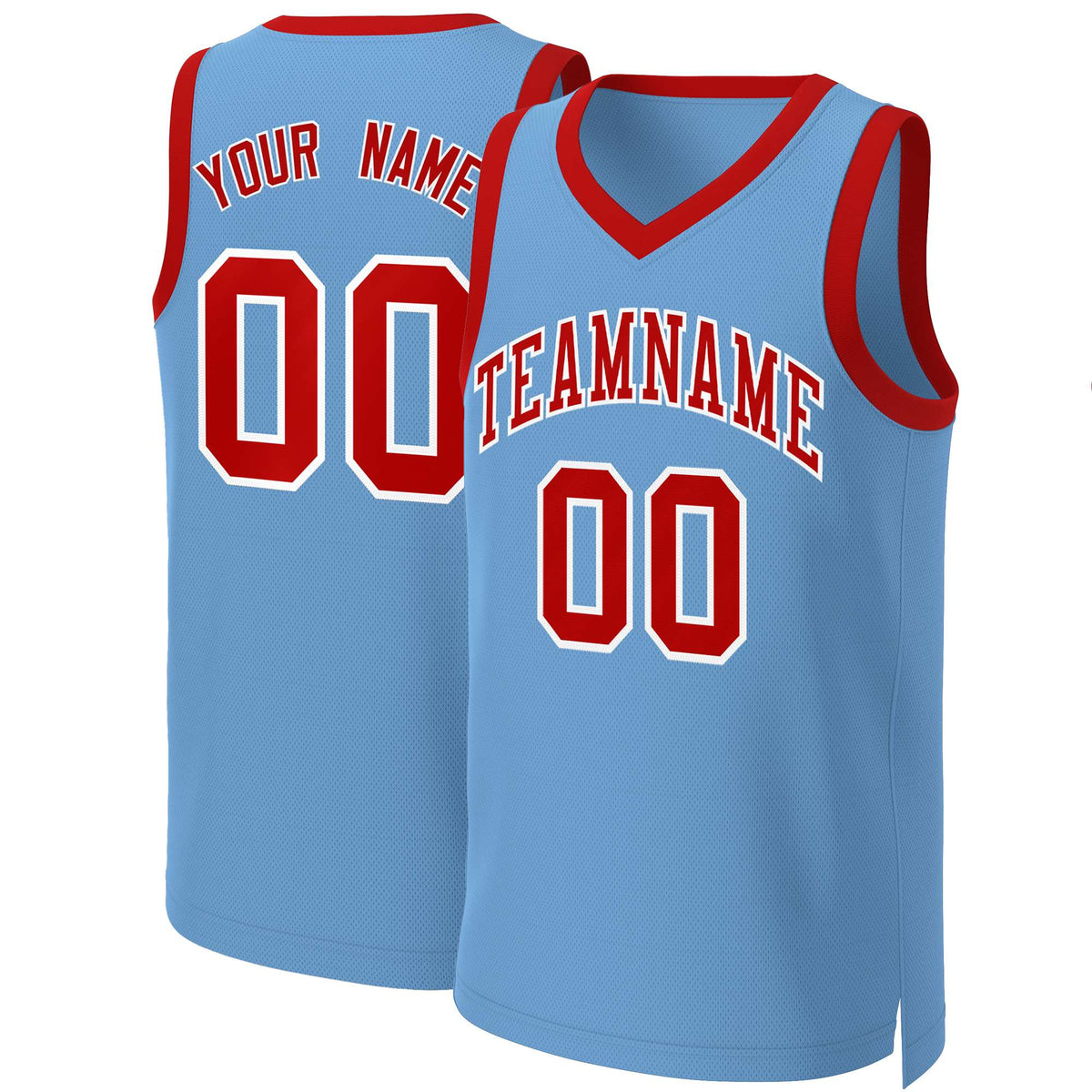 Custom White Red Classic Tops Basketball Jersey | KXKSHOP