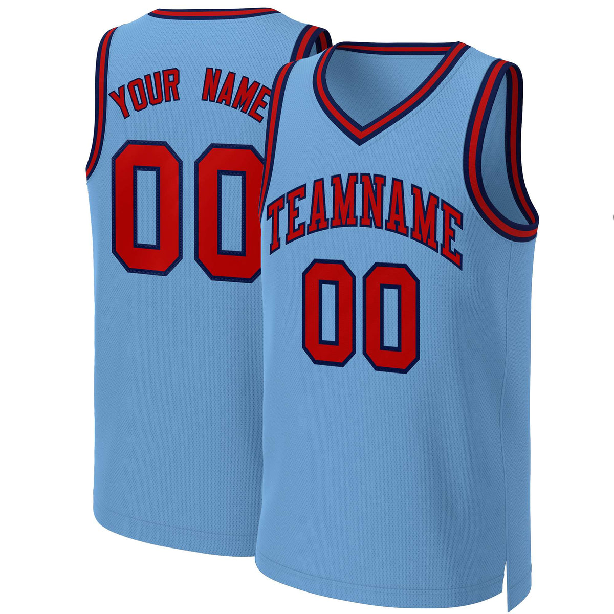 Custom White Red Classic Tops Basketball Jersey | KXKSHOP