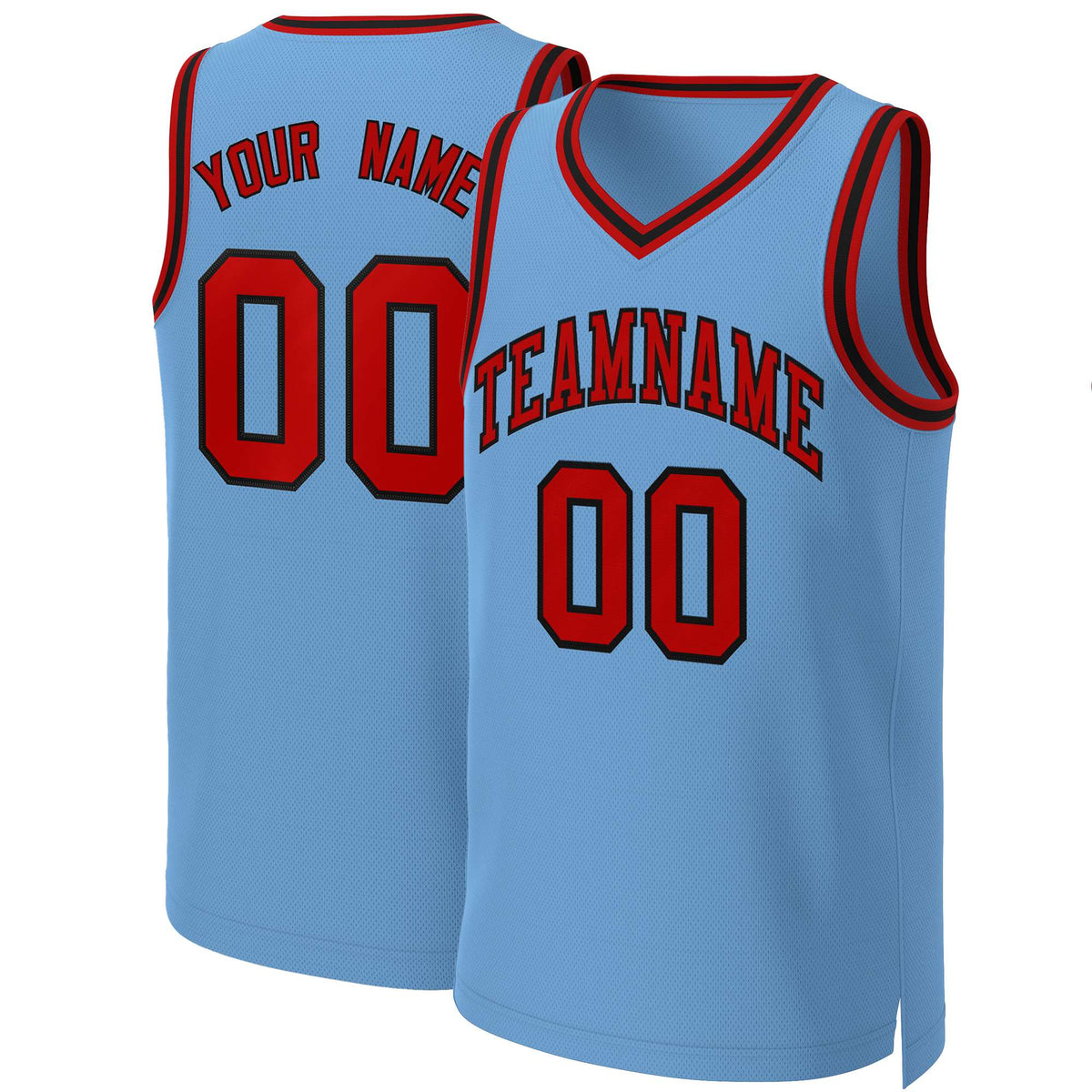 Custom White Red Classic Tops Basketball Jersey | KXKSHOP