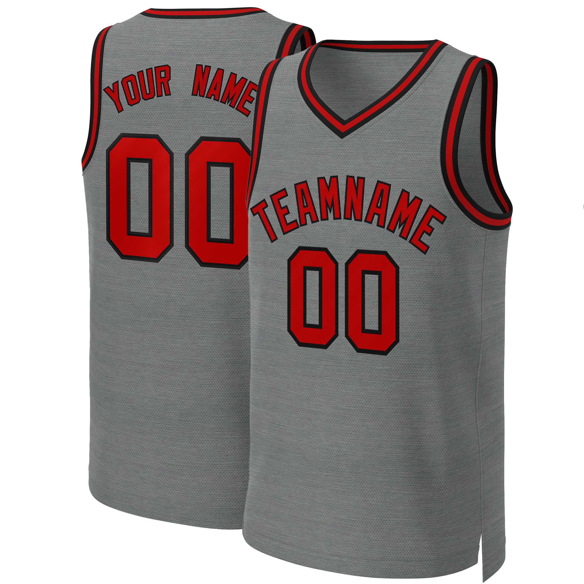 Custom White Red Classic Tops Basketball Jersey | KXKSHOP