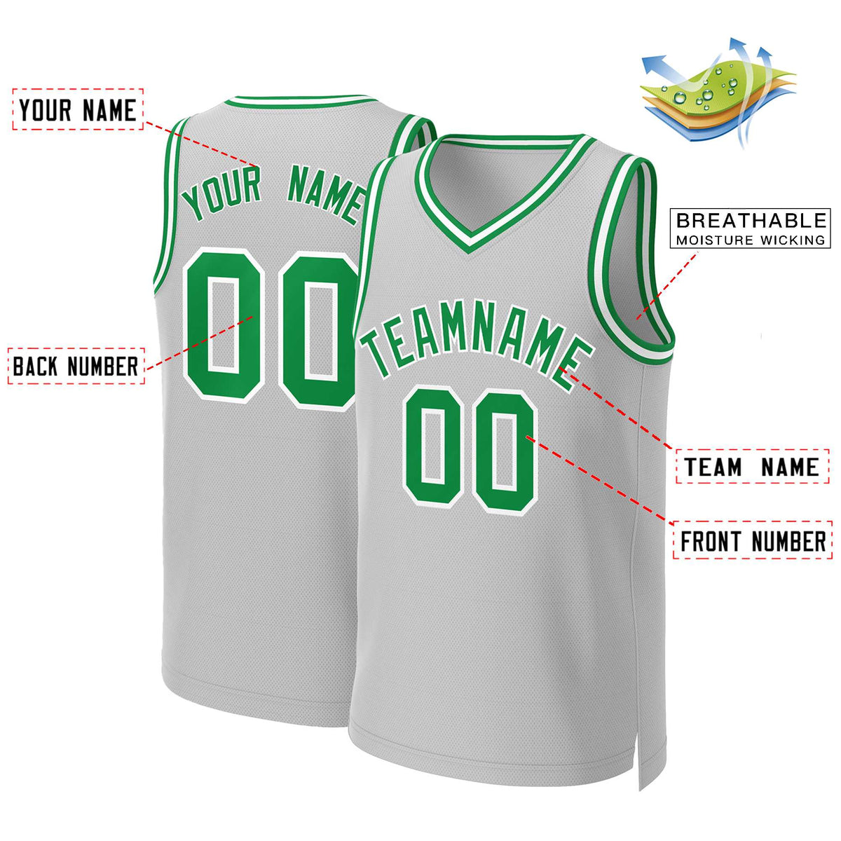 Custom White Red Classic Tops Basketball Jersey | KXKSHOP