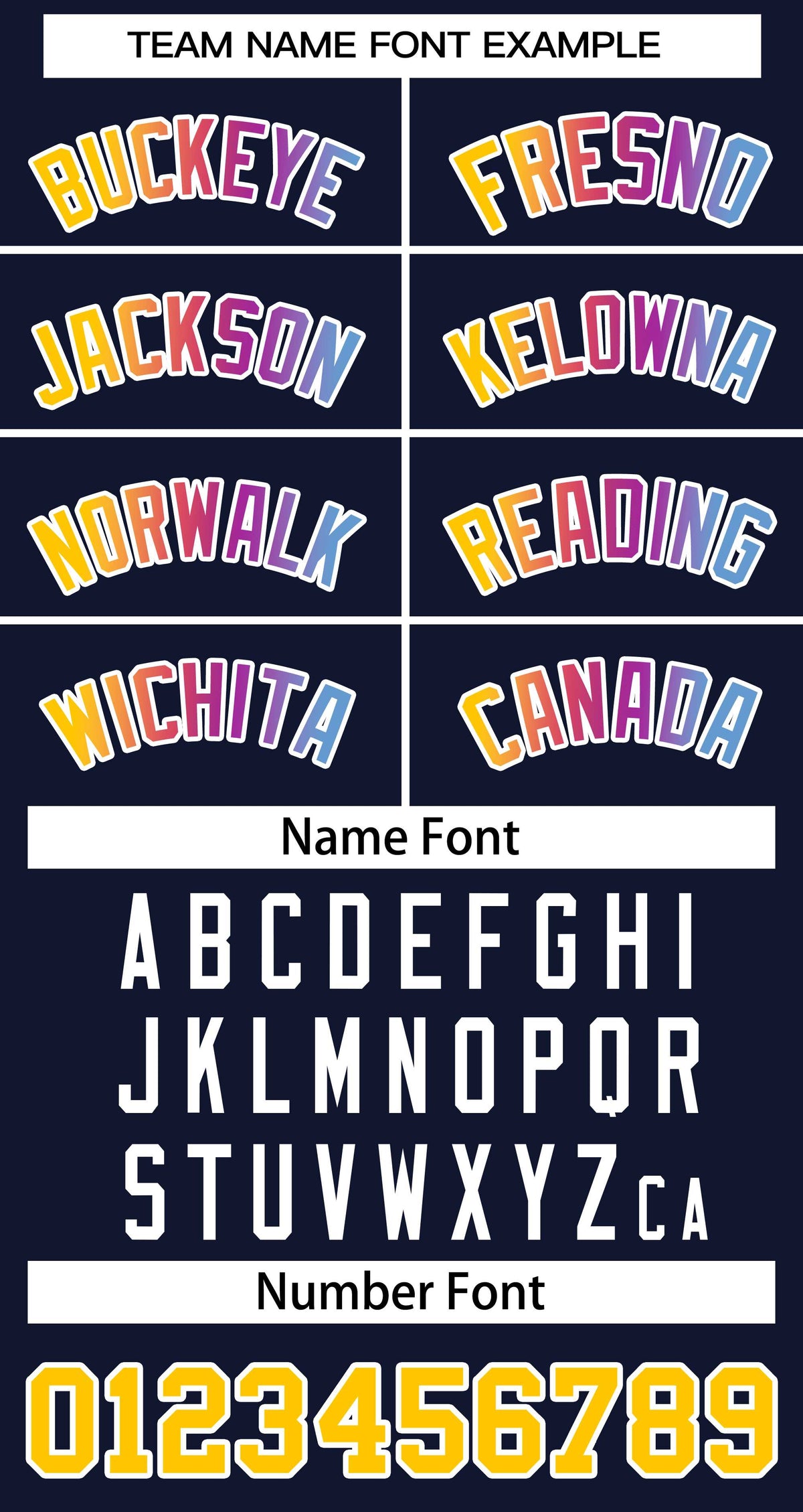 Maillot de basket-ball personnalisé bleu marine jaune-blanc classique dégradé de mode