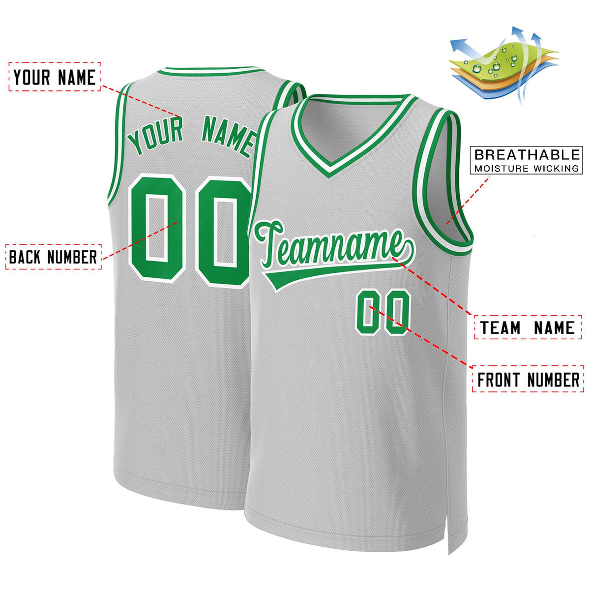 Custom White Red Classic Tops Basketball Jersey | KXKSHOP